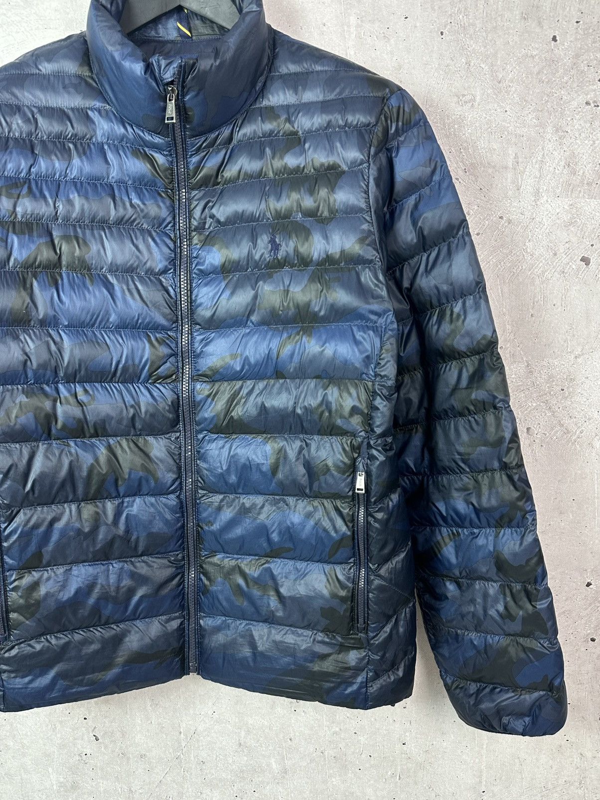 Polo Ralph Lauren Polo Ralph Lauren Multi Terra Blue Camo Insulated Jacket Size US M / EU 48-50 / 2 - 3 Thumbnail