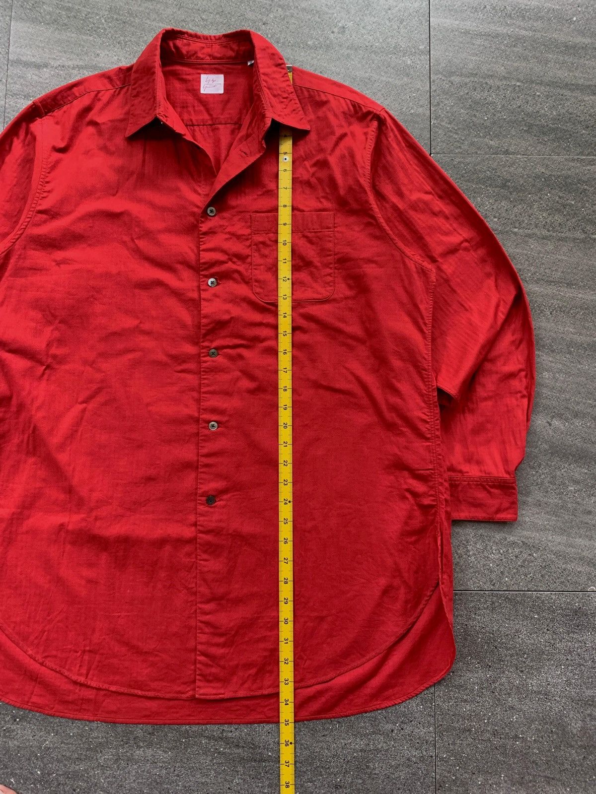 Yohji Yamamoto FREE TAX! Costume d’Homme Oversized Shirt Size US XL / EU 56 / 4 - 9 Thumbnail