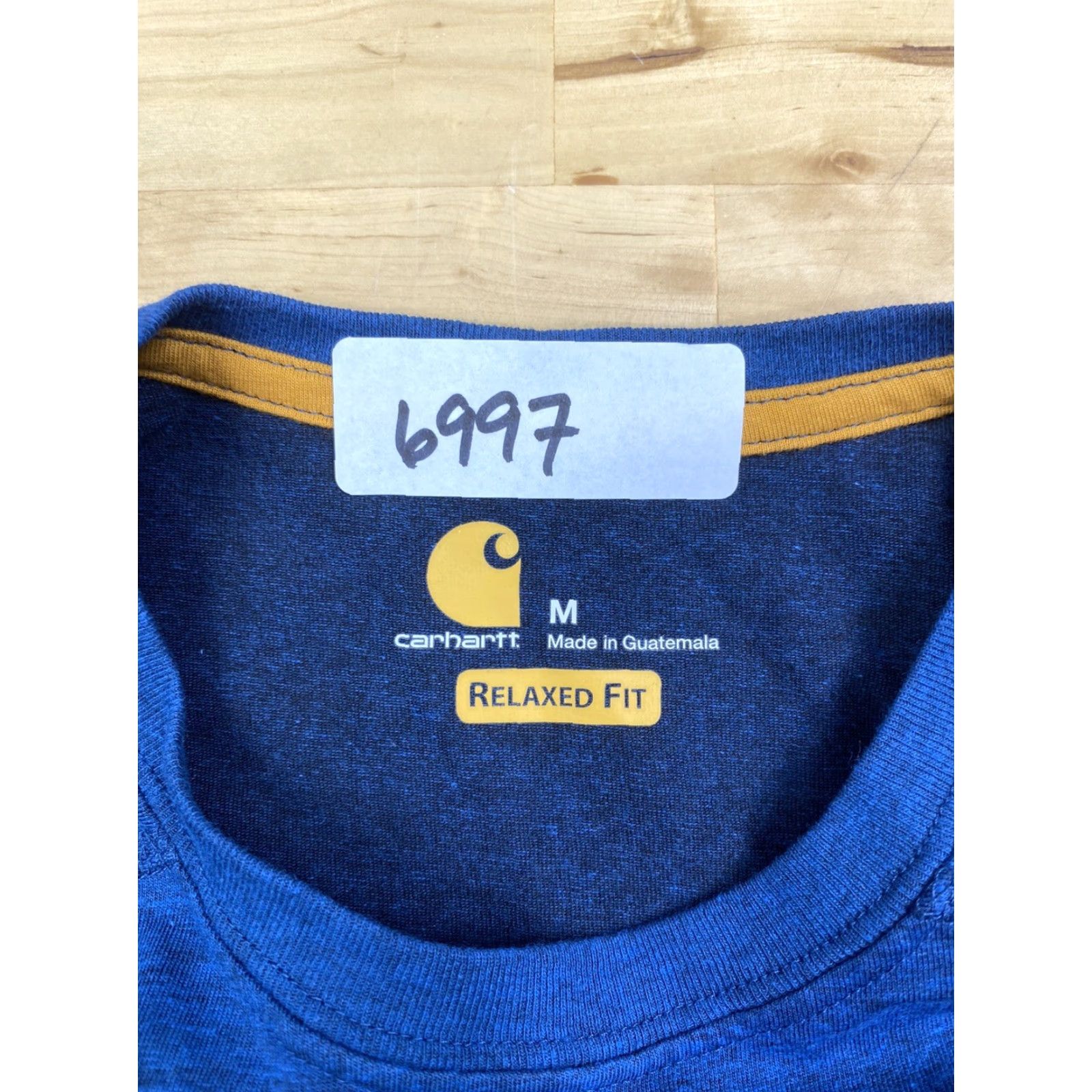 Carhartt Carhartt Graphic T Shirt M Heather Blue Short Sleeve Crew Neck Mens Size US M / EU 48-50 / 2 - 4 Thumbnail