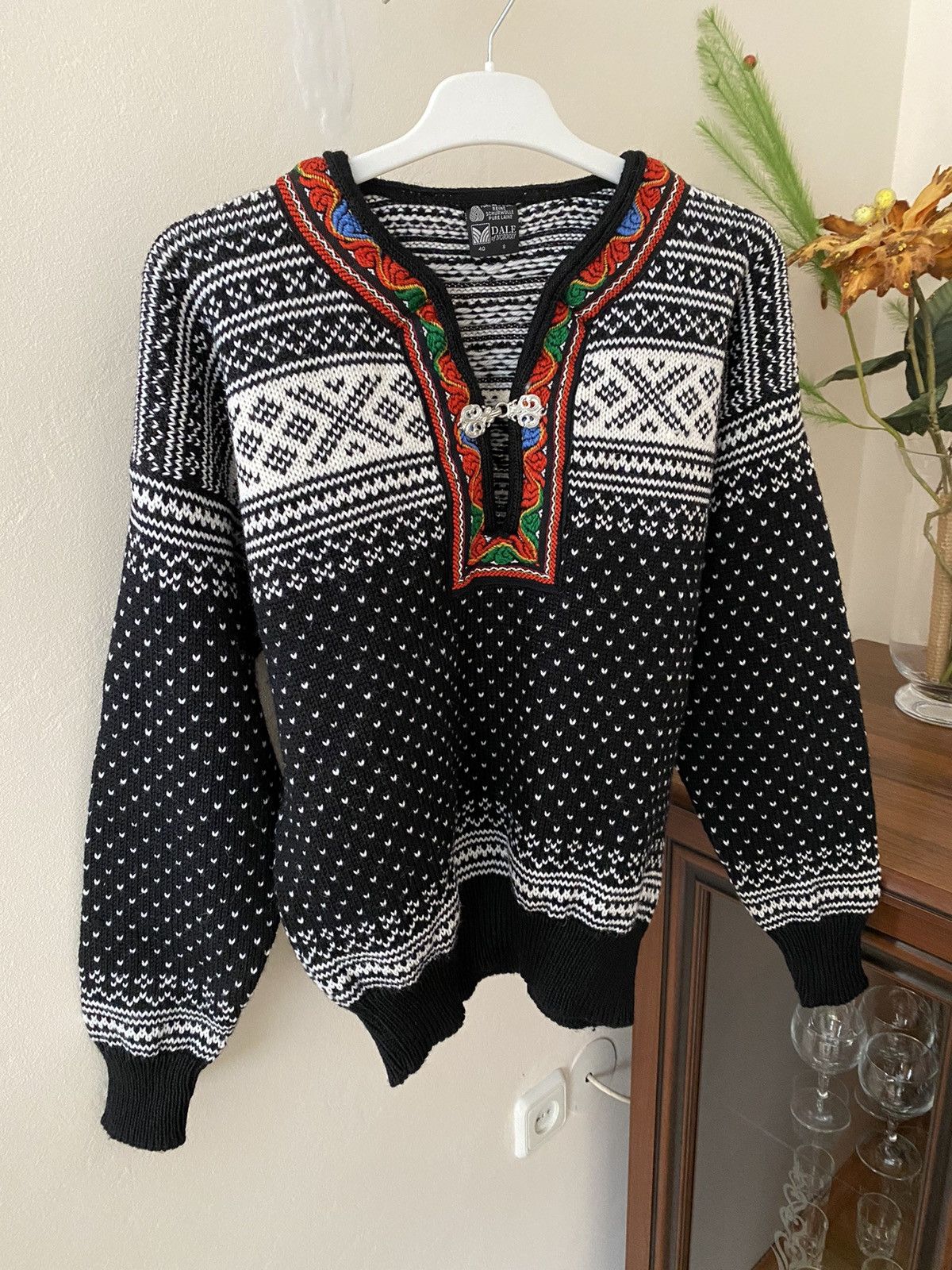 Dale Of Norway Wool Knit Sweater Cardigan Women’s Size S