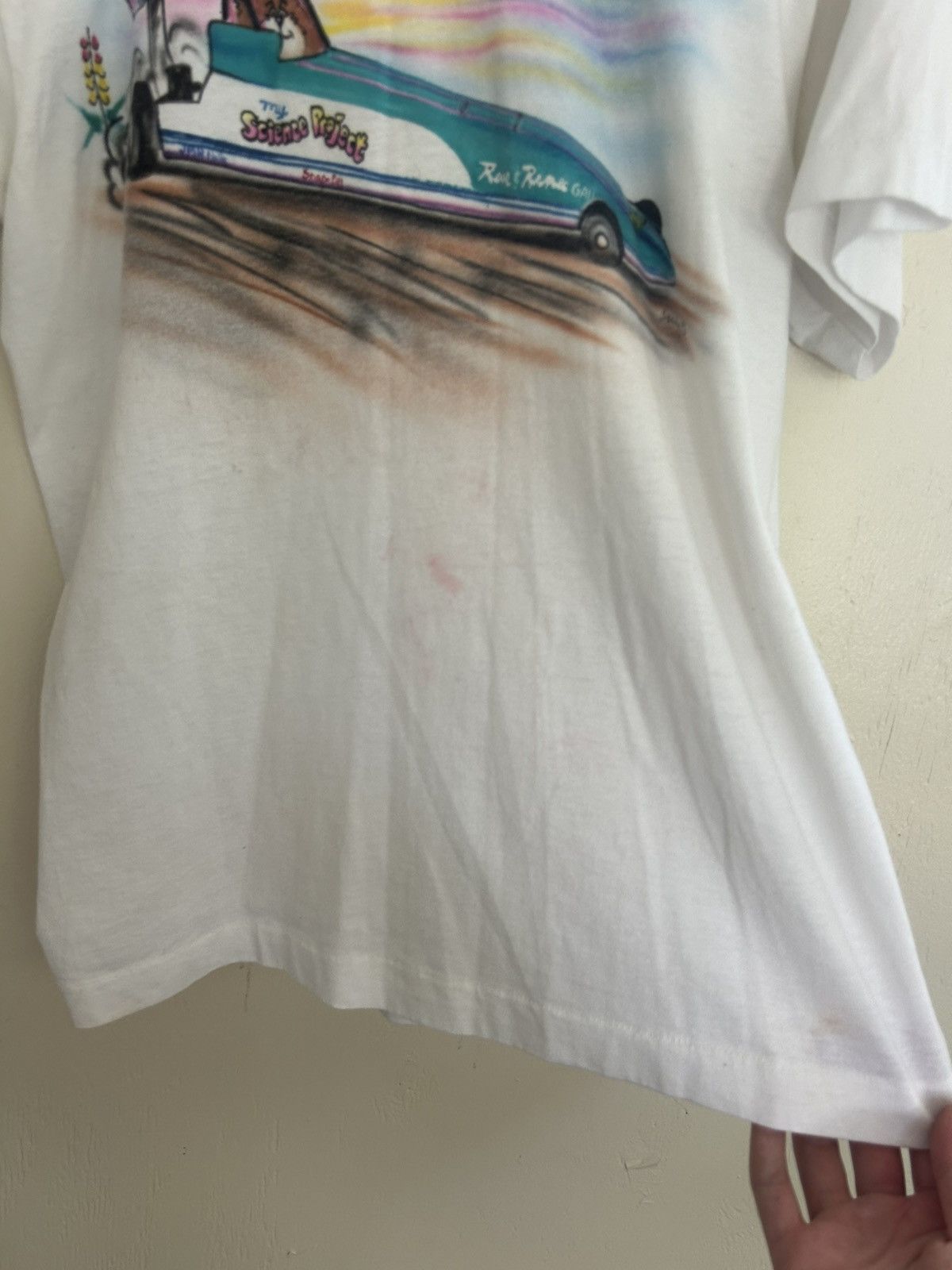 Vintage Vintage My Science Project Racecar Art T-shirt Size US M / EU 48-50 / 2 - 5 Thumbnail