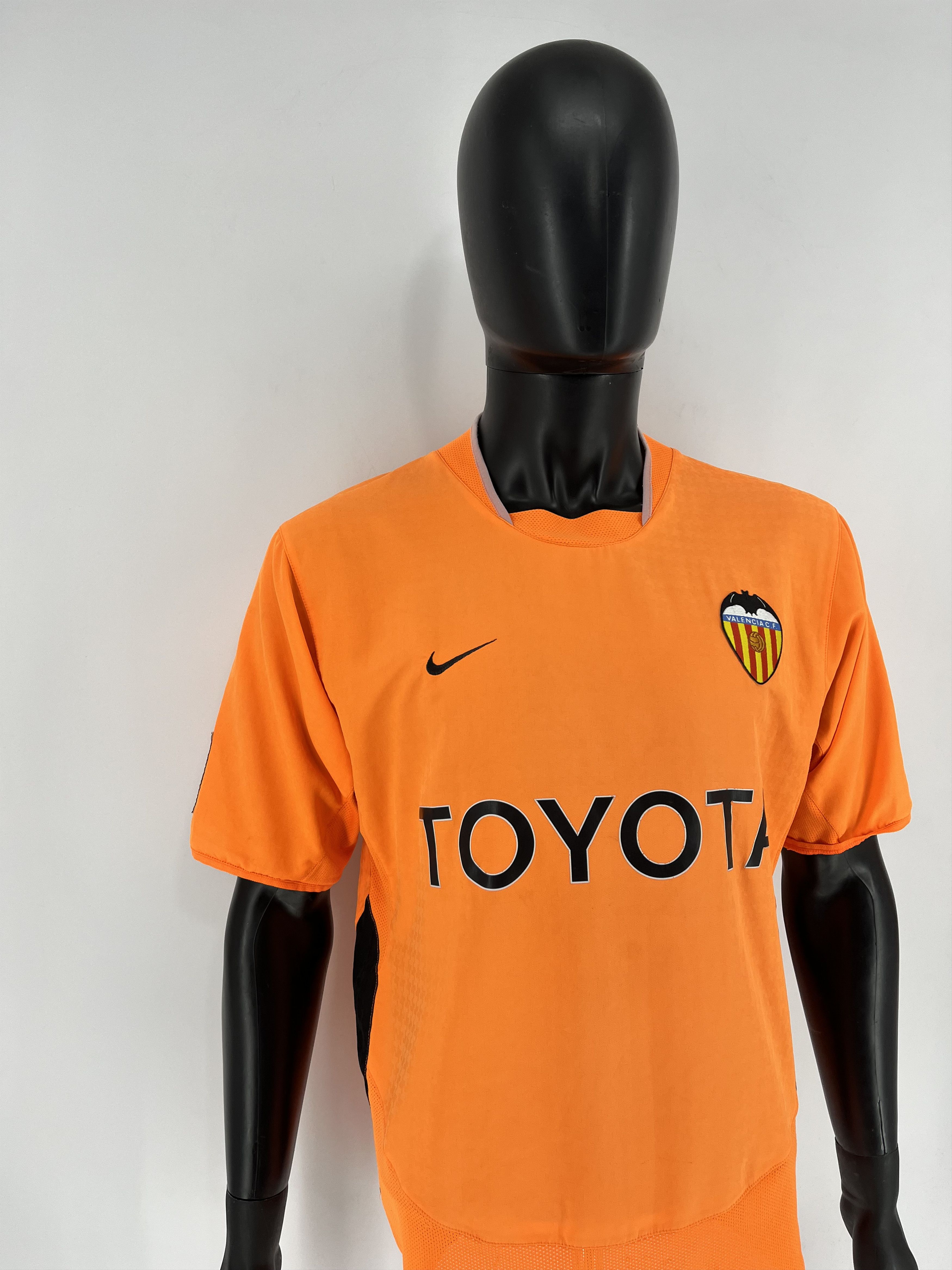 Vintage VALENCIA 2003-2004 AWAY FOOTBALL SHIRT JERSEY Size US L / EU 52-54 / 3 - 3 Thumbnail