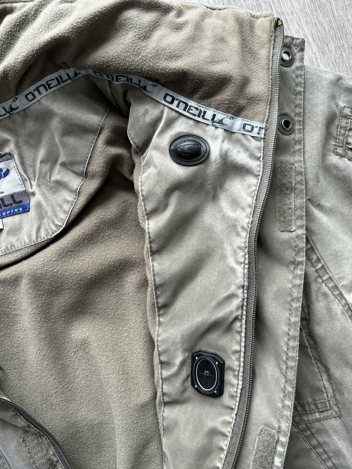 O'Neill × Vintage vintage - o’neill freedom series jacket - khaki Size US L / EU 52-54 / 3 - 7 Thumbnail