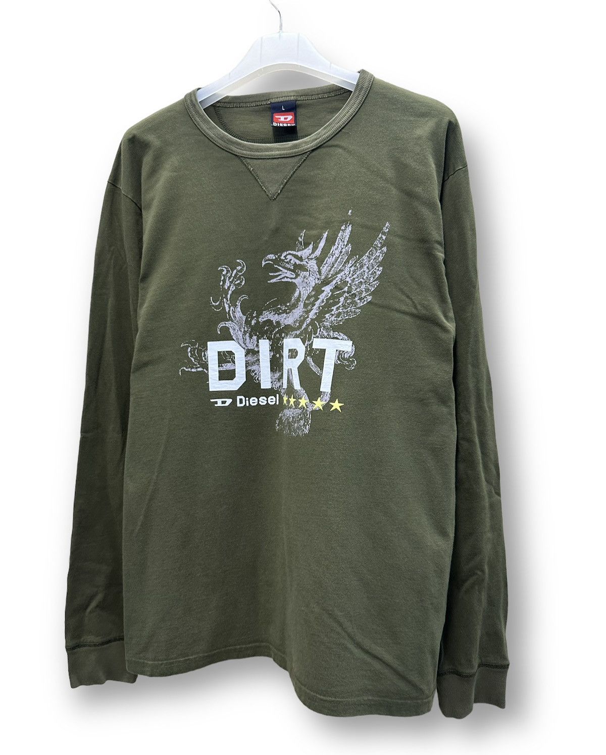 Diesel Diesel DIRT Long Sleeve Shirt A236 Size US M / EU 48-50 / 2 - 2 Thumbnail