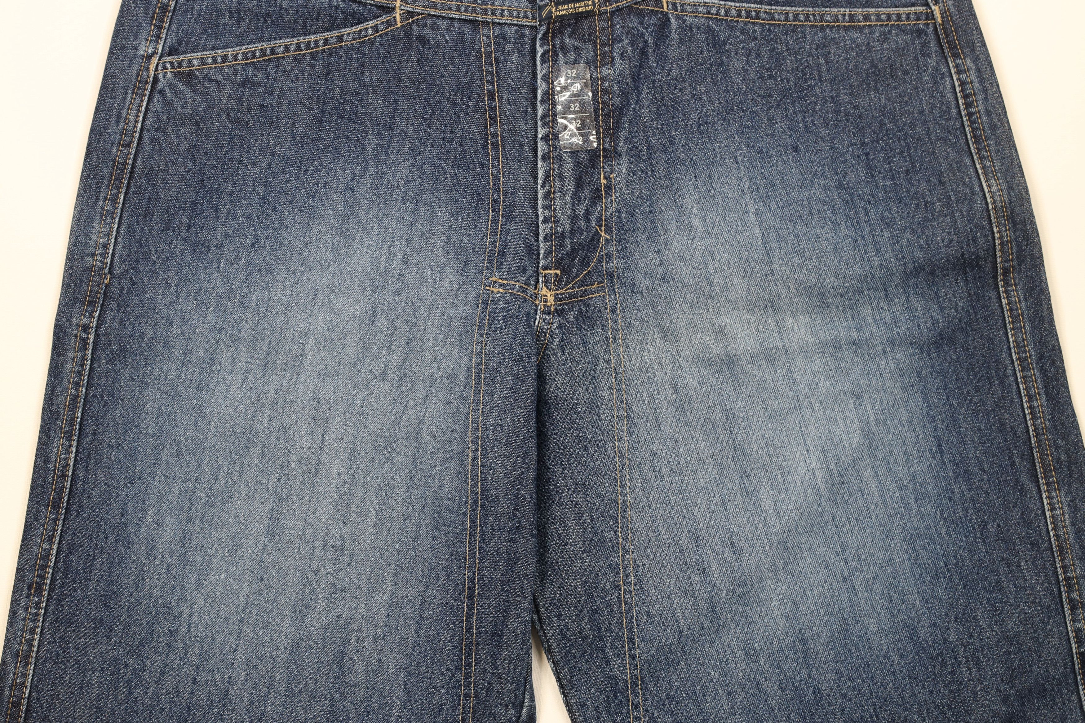 Marithe + Francois Girbaud × Vintage Deadstock Vintage 90s Marithe Francois Girbaud Denim Shorts Size US 32 / EU 48 - 3 Thumbnail