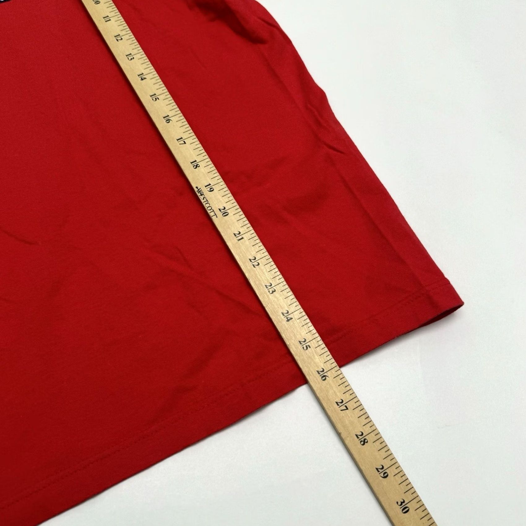 Guess VINTAGE GUESS Women's T-Shirt Red Embroidered Crew Neck Short Sleeve USA 90s M Size M / US 6-8 / IT 42-44 - 6 Thumbnail