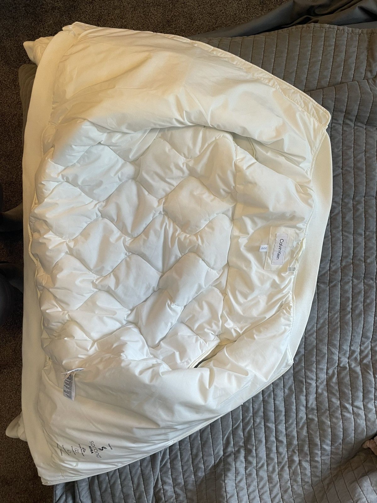 Calvin Klein Calvin Klein White Jacket Size US M / EU 48-50 / 2 - 3 Thumbnail