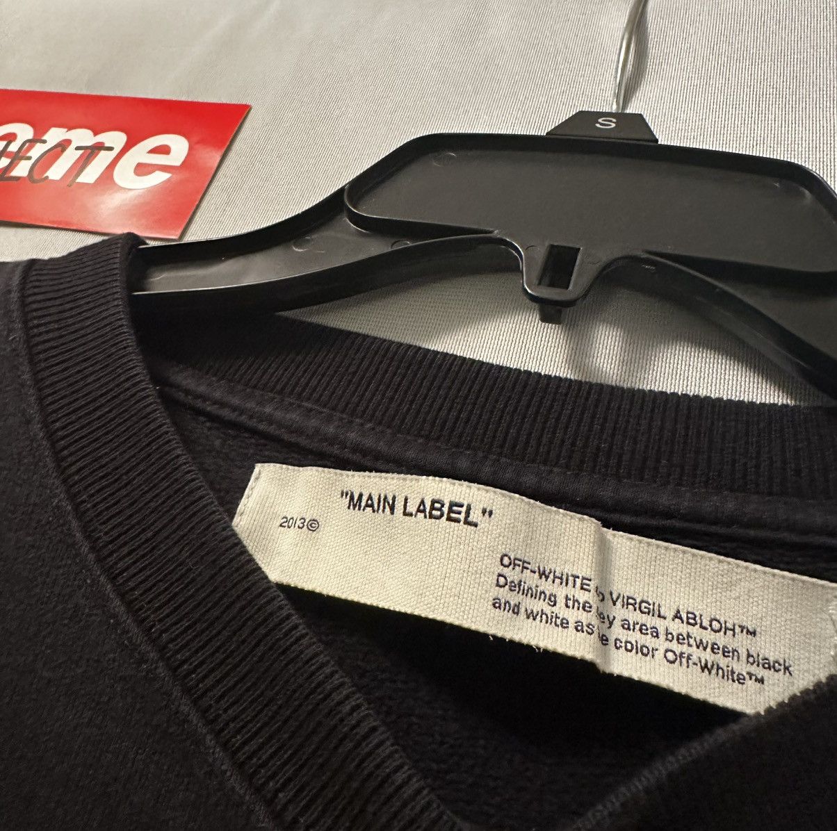 Off-White × Virgil Abloh Off-White x Virgil Abloh “INCOMPIUTO” Sweatshirt Size US M / EU 48-50 / 2 - 6 Thumbnail