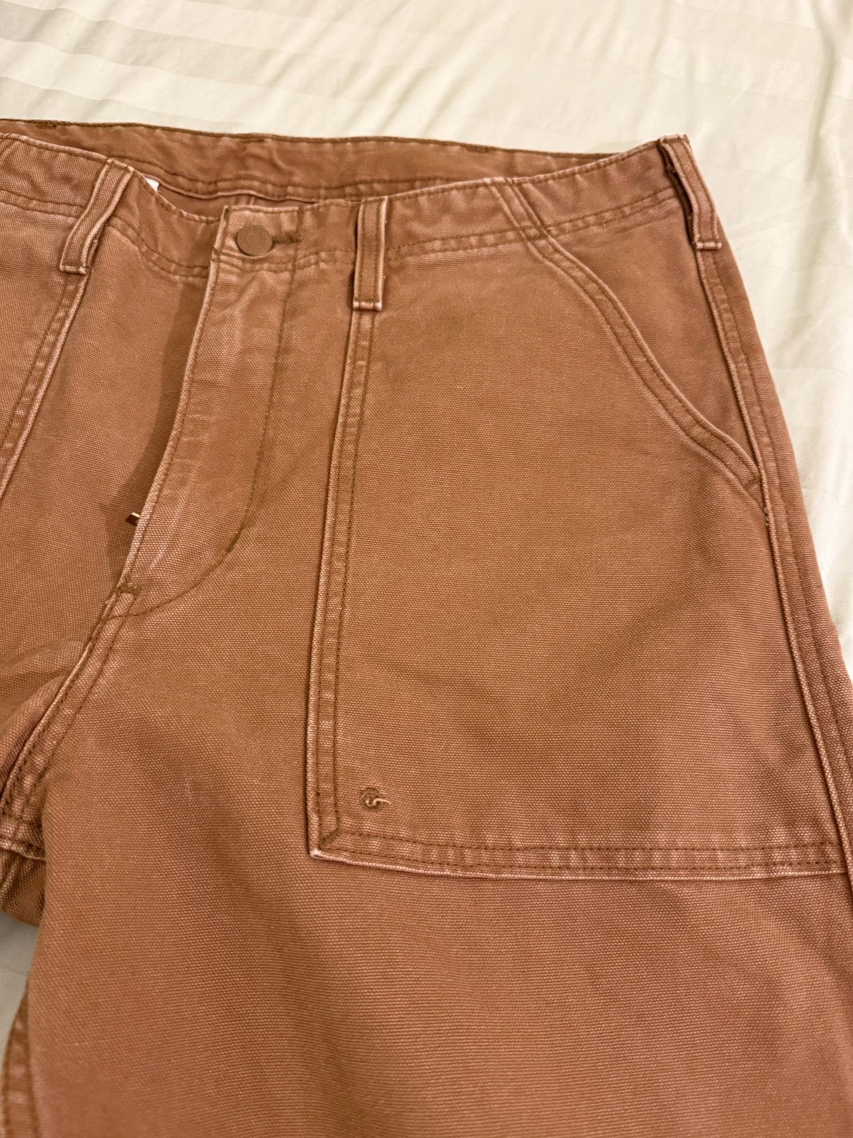 Levi's LEVIS PREMIUM Chore Utility Pants Canvas Brown 34 Size US 34 / EU 50 - 3 Thumbnail