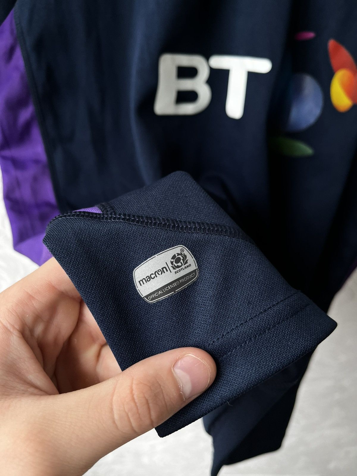 Macron Scotland 2018 2019 Macron Home Rugby T Shirt National Team Size US L / EU 52-54 / 3 - 5 Thumbnail