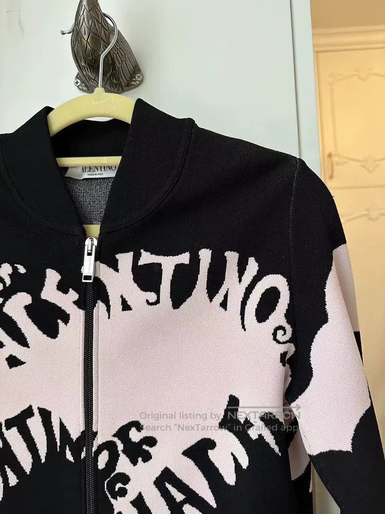 Other Valentino Long-sleeved knitted zippered jacket Size XS / US 0-2 / IT 36-38 - 3 Thumbnail
