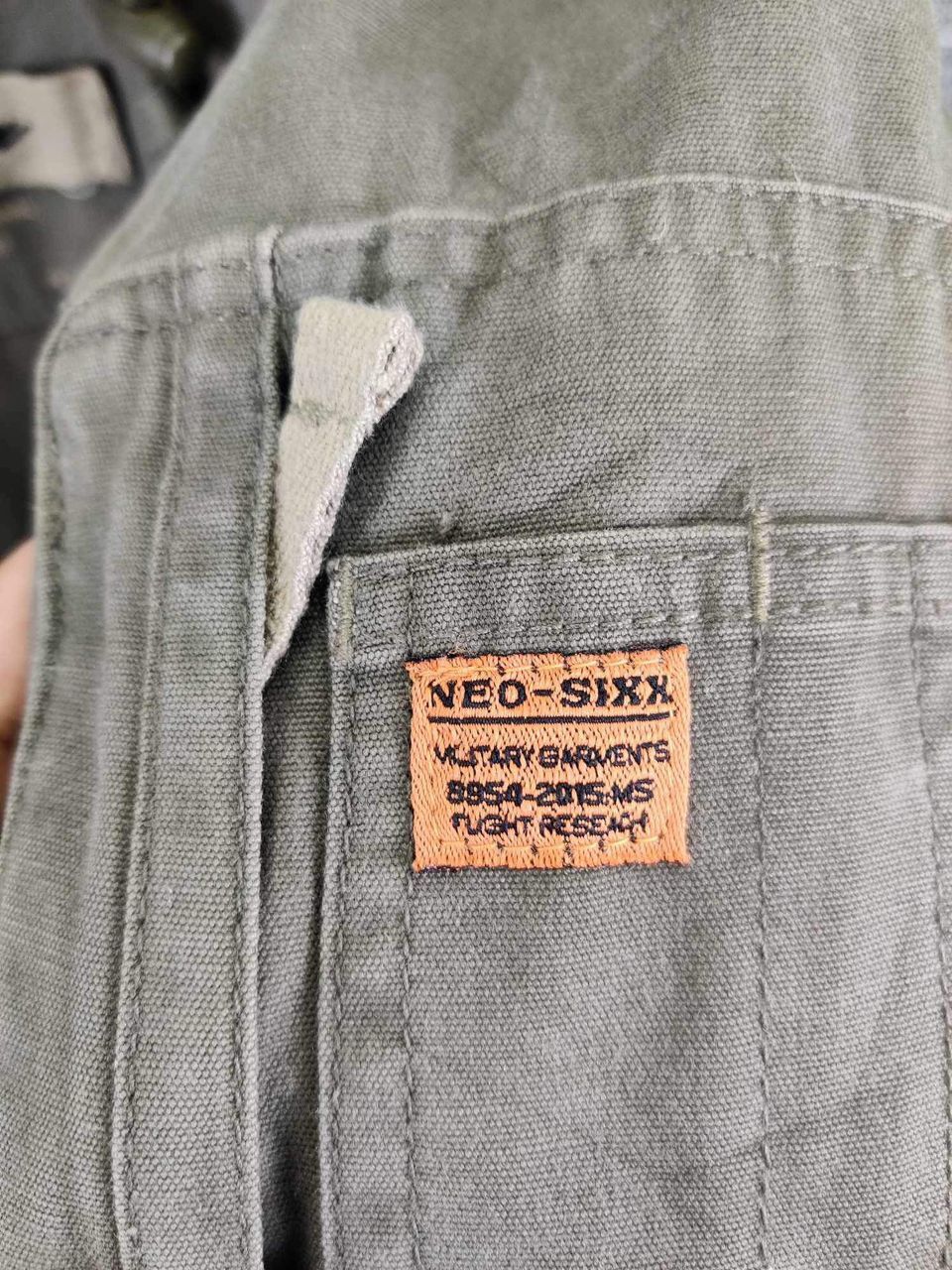 Vintage Vintage Neo Sixx Garment Flight Tactical Flight Parka Jacket Size US M / EU 48-50 / 2 - 9 Thumbnail
