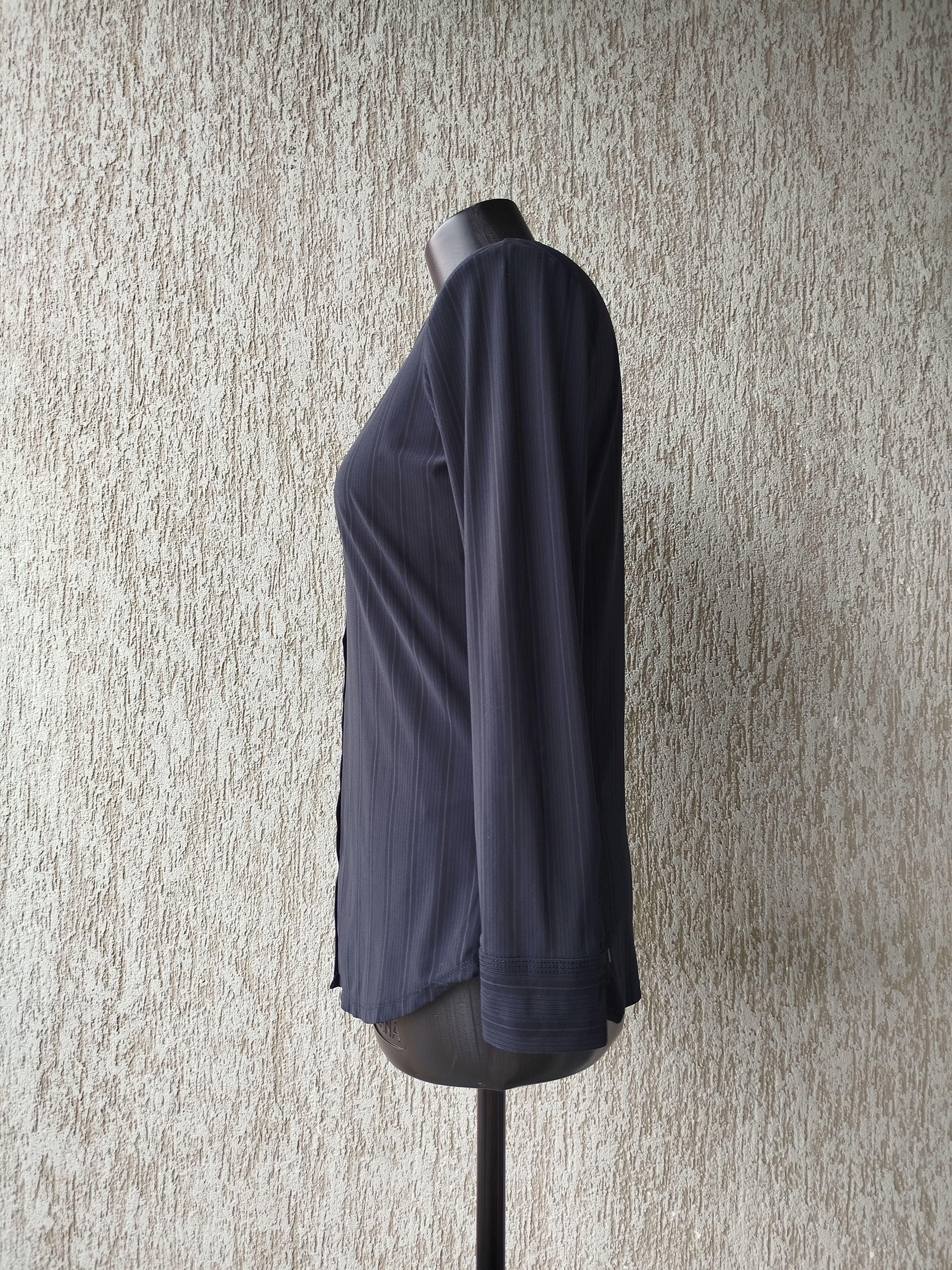 Marithe + Francois Girbaud Shirt Top Striped Button Up Jersey Vintage Y2K Size L Size L / US 10 / IT 46 - 9 Thumbnail