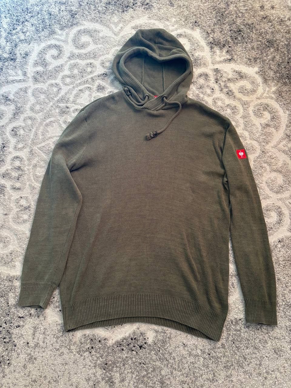 Other Engelbert Strauss Knitted Cotton Hoody Olive Green Size L Size US L / EU 52-54 / 3 - 14 Thumbnail