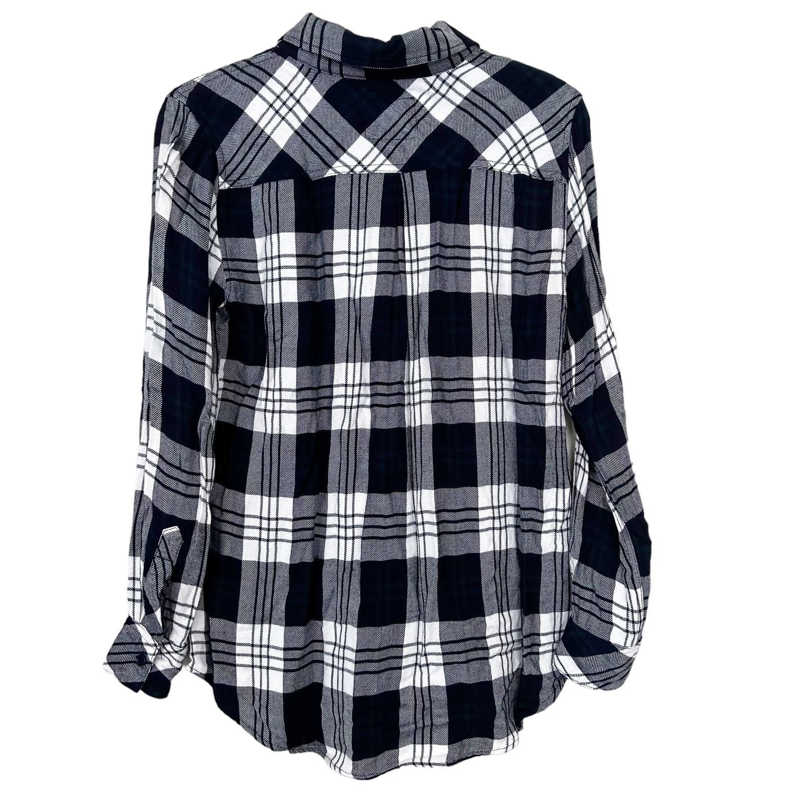 Rails Rails Plaid Long Sleeve Button Down Sz XS Size XS / US 0-2 / IT 36-38 - 5 Thumbnail