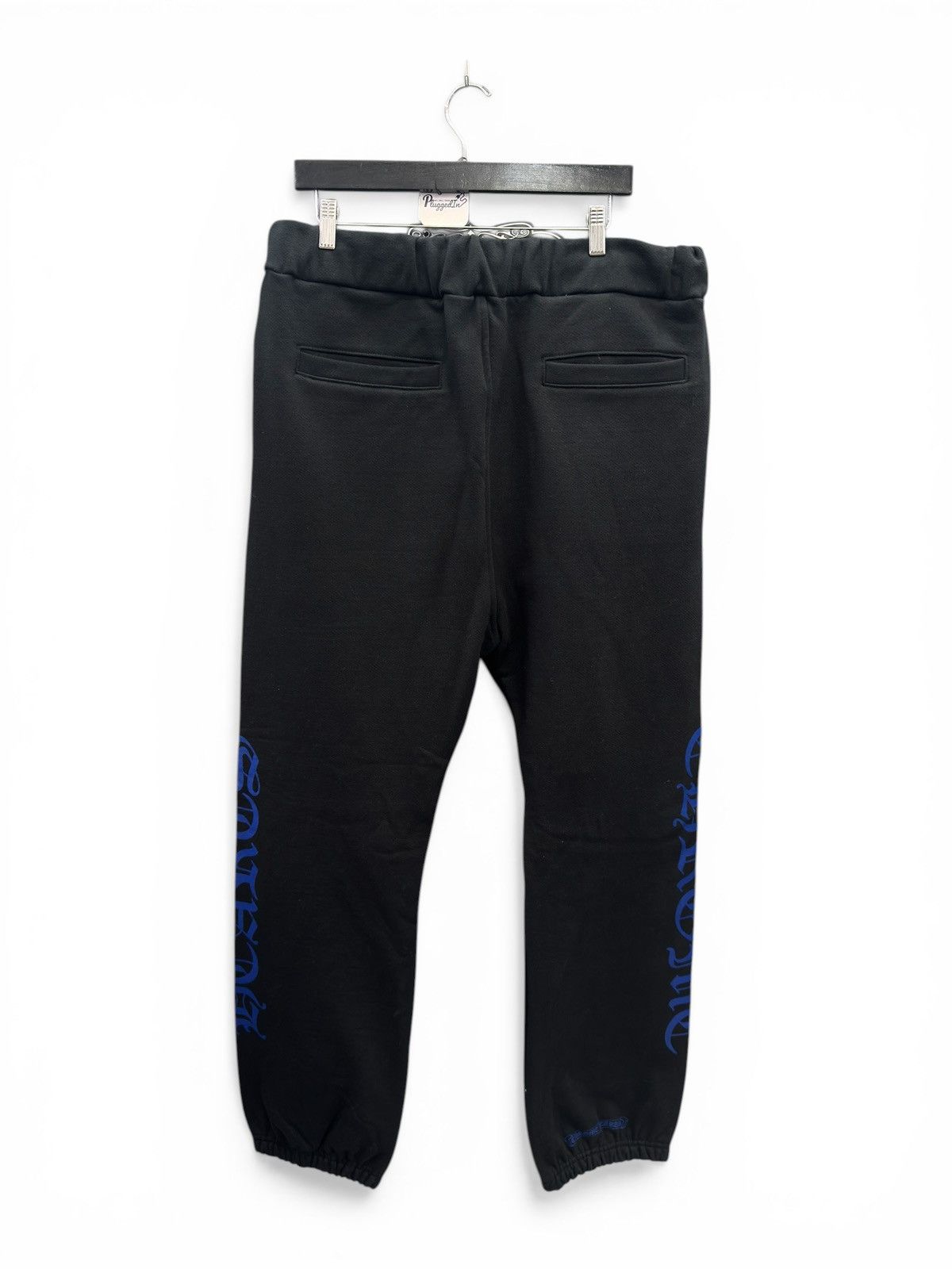 Chrome Hearts Chrome Hearts Blue Black Horseshoe Sweatpants Size US 36 / EU 52 - 6 Thumbnail