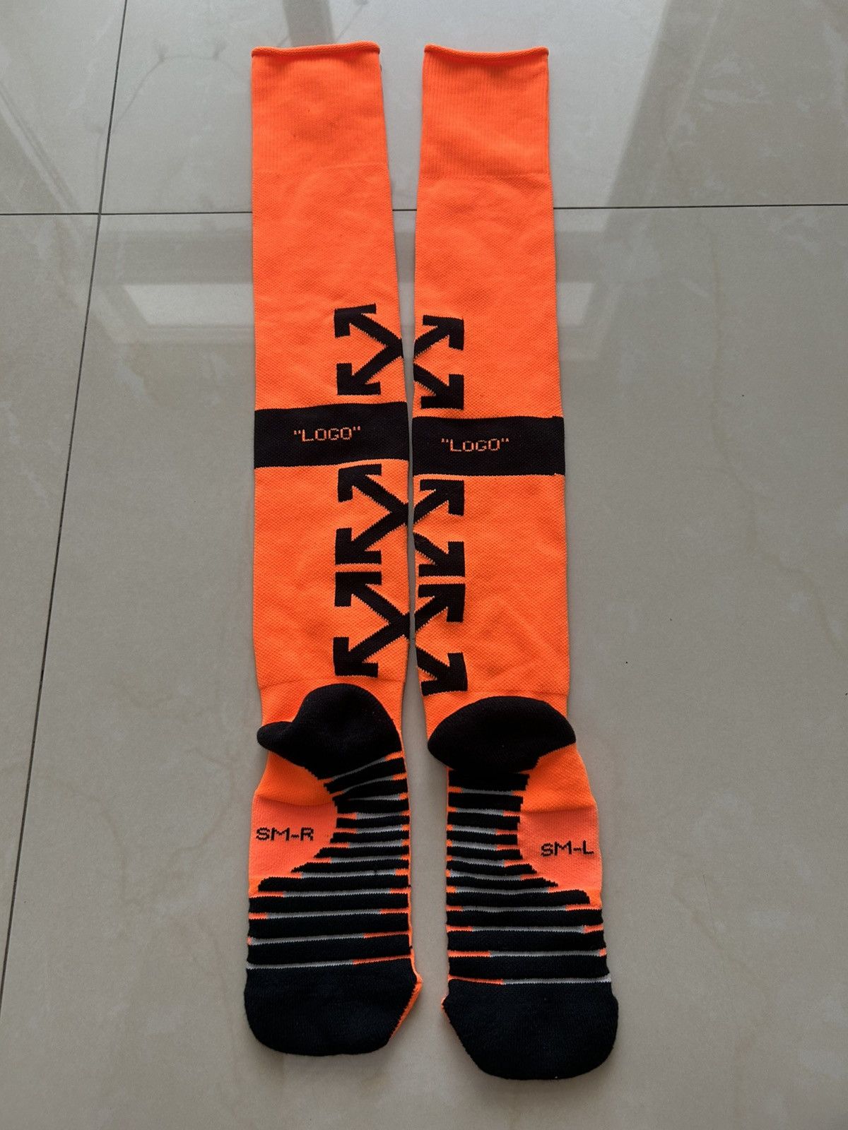 Nike × Off-White Off White Nike Soccer Socks Size ONE SIZE - 2 Thumbnail
