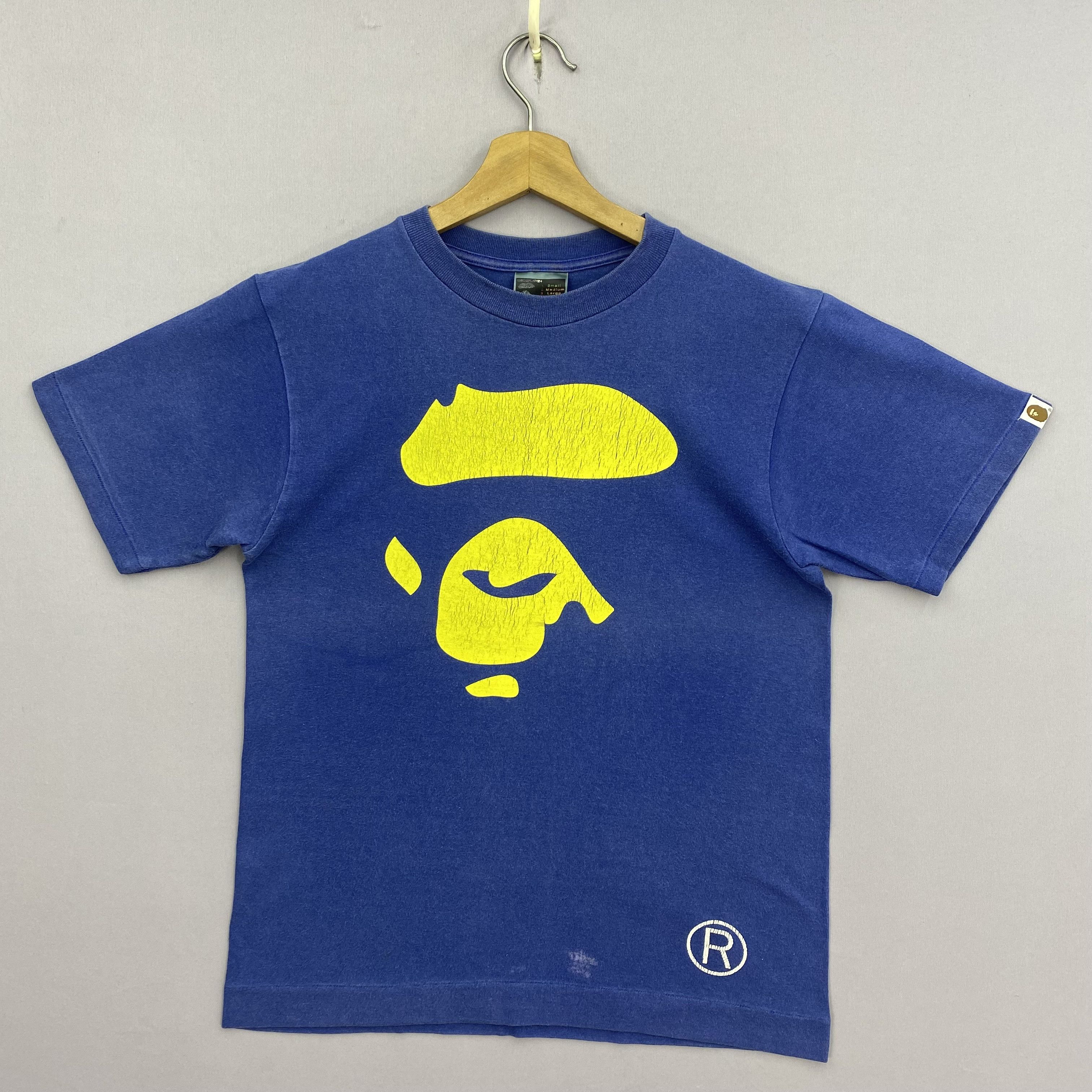 Japanese Brand × Vintage Vintage 90s A Bathing Ape T-Shirts BAPE Crewneck Tees Size US S / EU 44-46 / 1 - 1 Thumbnail