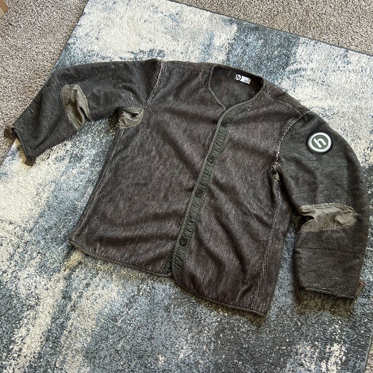HIDDEN 2023 UPCYCLED HiDDEN PPF JACKET LiNER CARDiGAN CARBON BROWN Size US XL / EU 56 / 4 - 8 Thumbnail