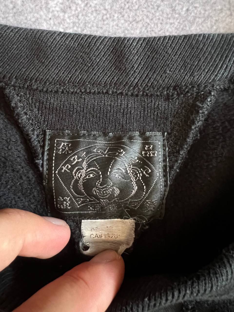 Evisu × Vintage Evisu sweatshirt black vintage Size US M / EU 48-50 / 2 - 4 Thumbnail