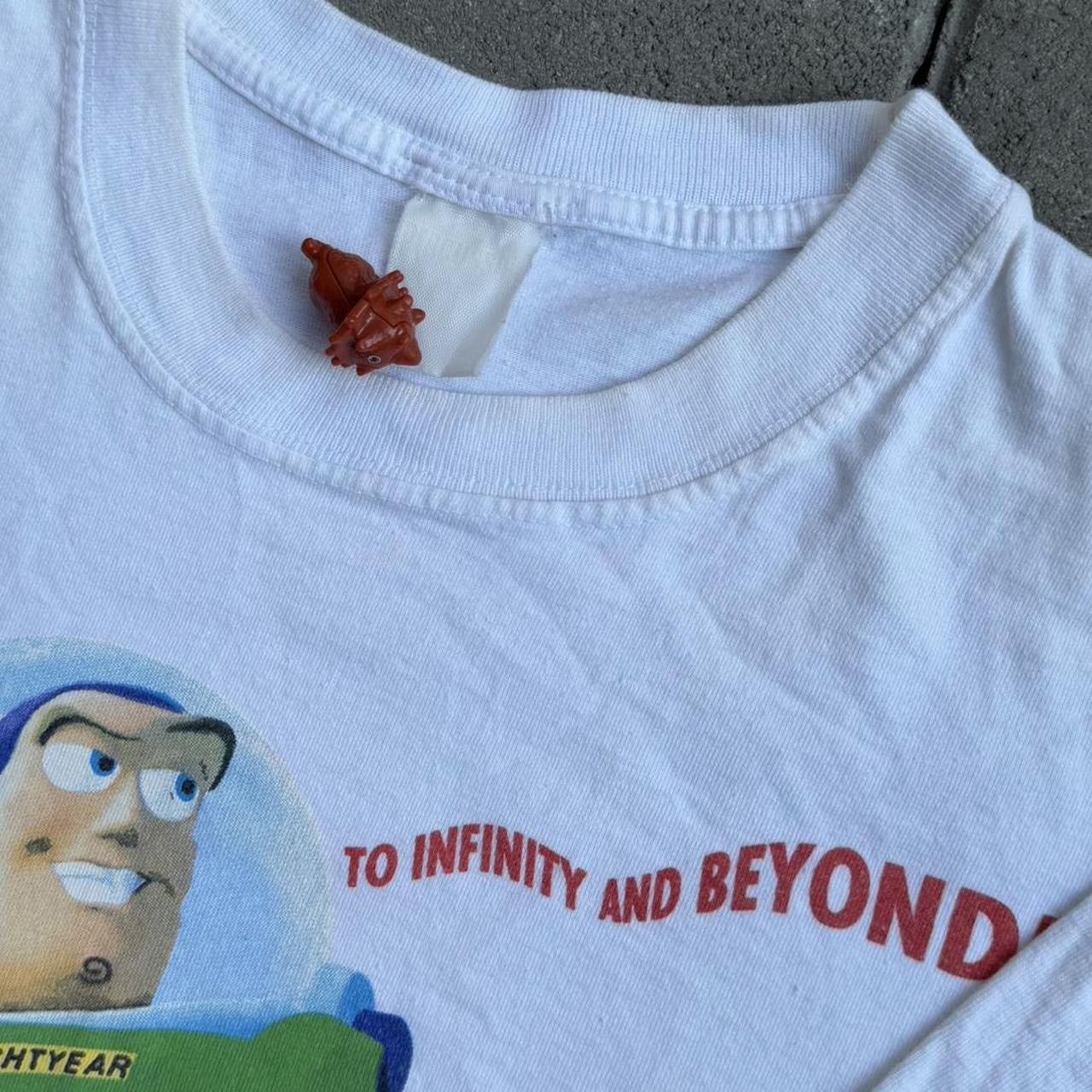 Vintage Disney Vintage 90s Toy Story Buzz Lightyear T-shirt Size US L / EU 52-54 / 3 - 8 Thumbnail