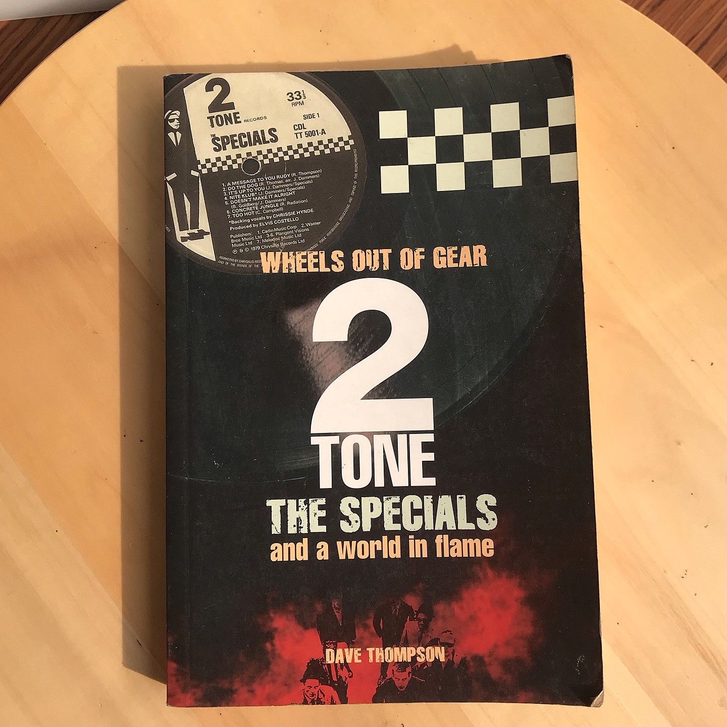 Hysteric Glamour 2 TONE THE SPECIALS & A WORLD IN FLAME WHEELS OUT OF GEAR Size ONE SIZE - 1 Thumbnail