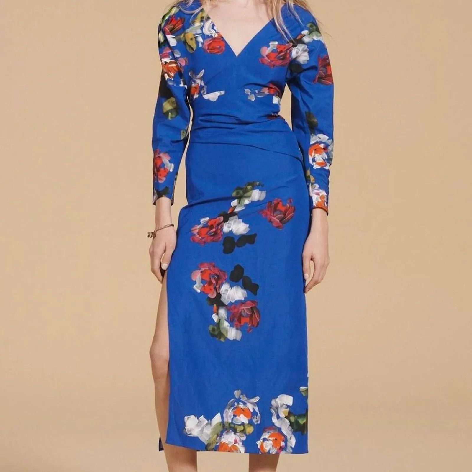 zara studio embroidered dress Women's Verena Dress | Color: Black main image 1