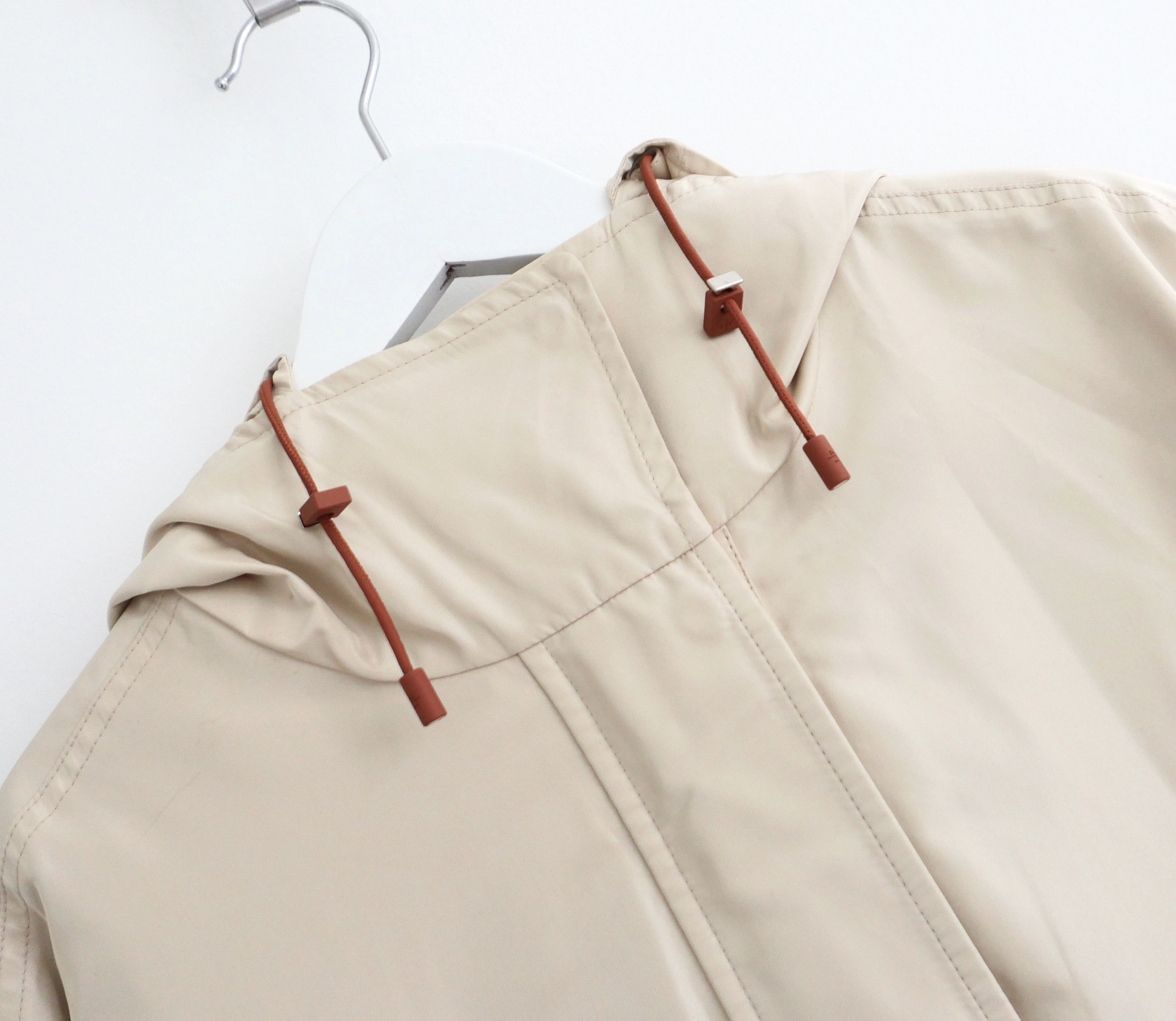 Loro Piana Loro Piana Headley Matte Satin Raincoat Anorak Size XS / US 0-2 / IT 36-38 - 2 Thumbnail