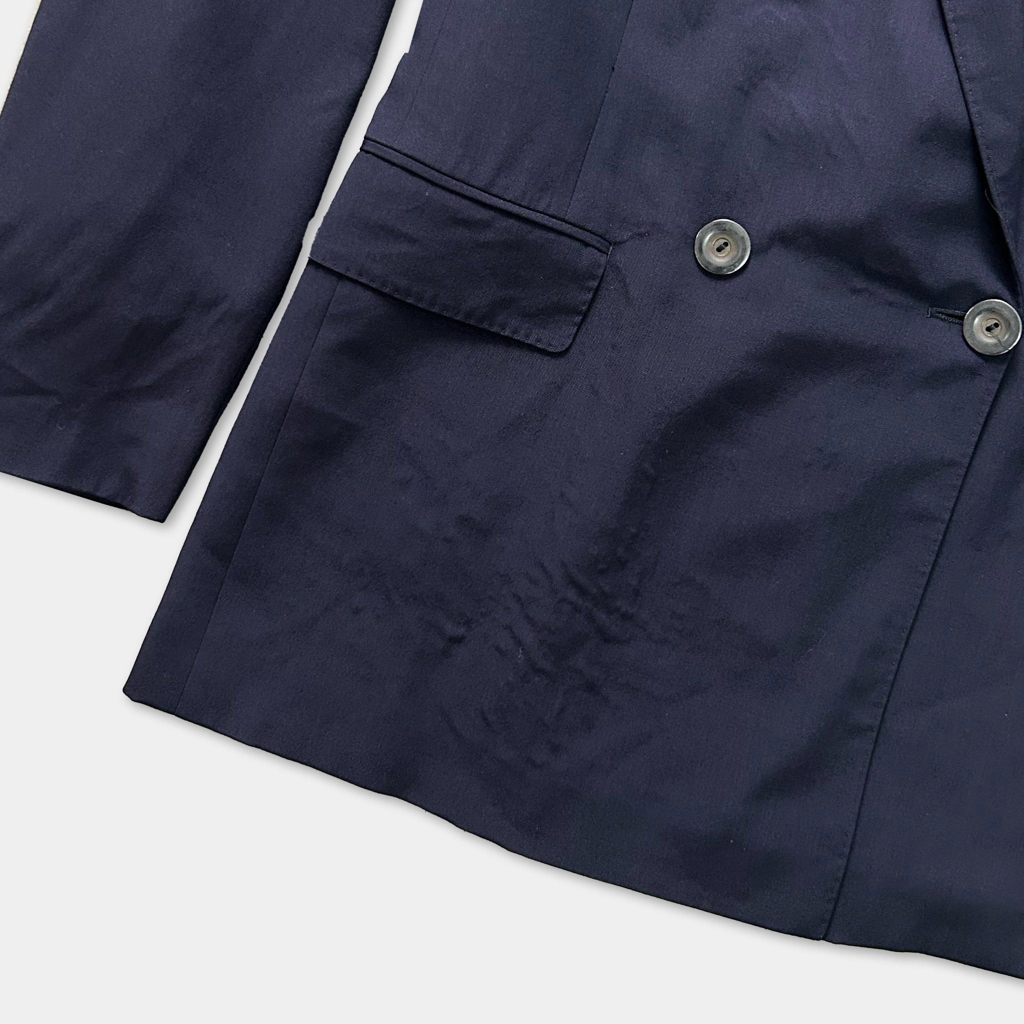 Jean Paul Gaultier Jean Paul Gaultier Navy Double Breasted Blazer Size 38L - 3 Thumbnail