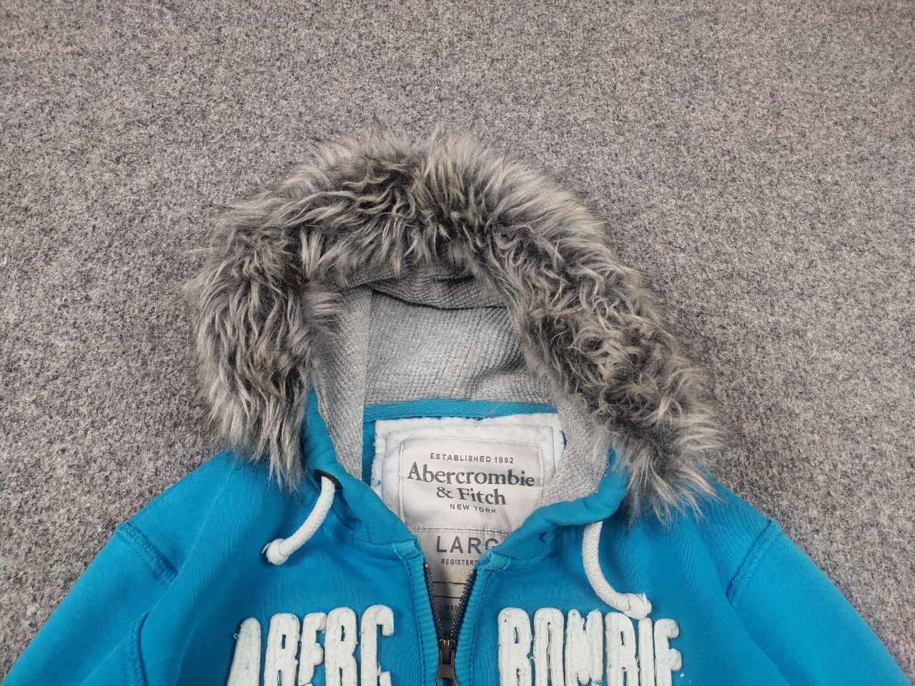 Abercrombie & Fitch Abercrombie Vintage Y2K crazy fur zip Hoodie if six was nine Size M / US 6-8 / IT 42-44 - 2 Thumbnail