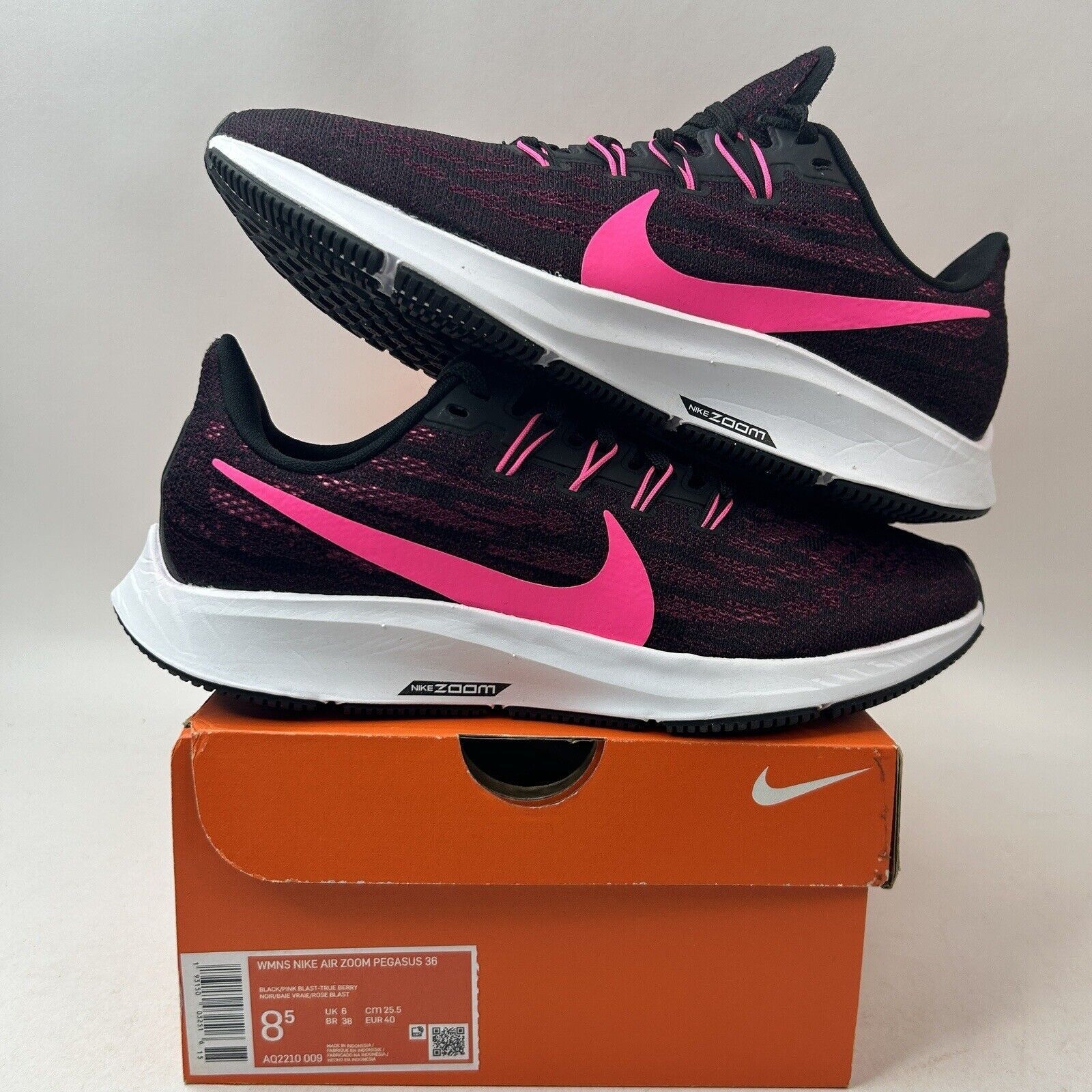 Nike Air Zoom Pegasus 36 WMNS “Pink Blast/True Berry 2024