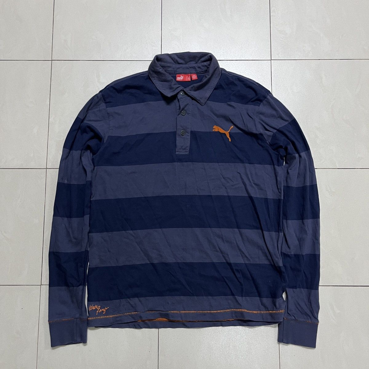 Puma Puma Walt Frazier Longsleeve Polo Size US M / EU 48-50 / 2 - 4 Thumbnail