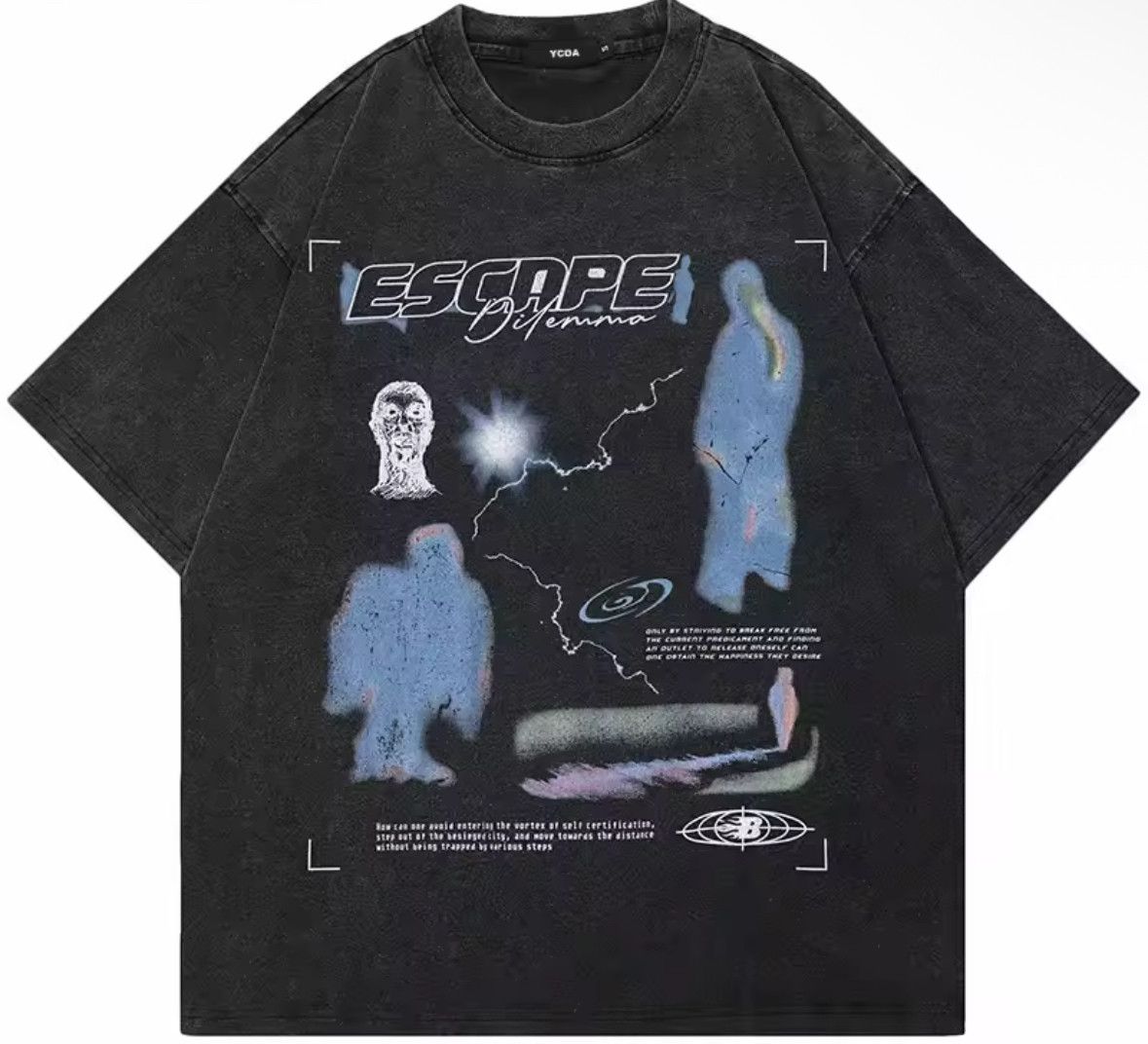 Other Streetwear Vintage Retro Shadow Graphic T-Shirt Size US XL / EU 56 / 4 - 1 Thumbnail