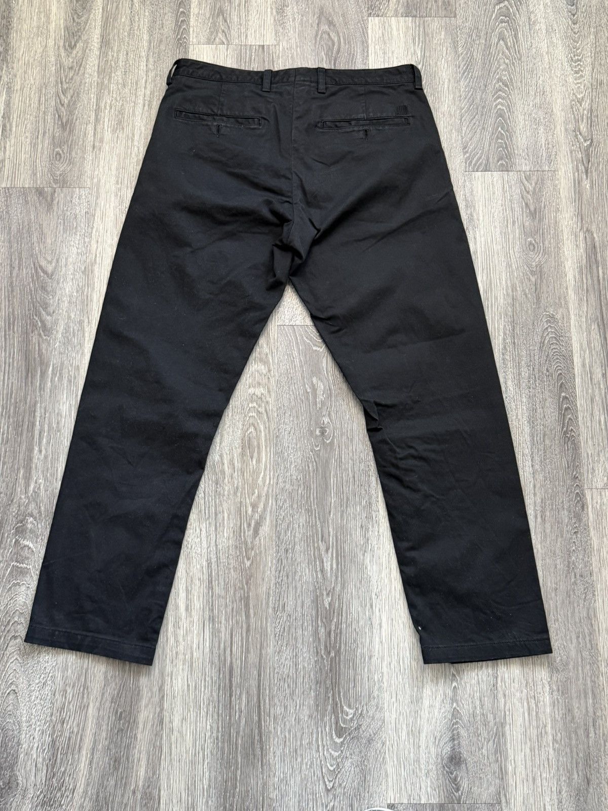 AMI Ami Paris Alexandre Matuissi Men’s Chinos - Black Size US 31 - 3 Thumbnail