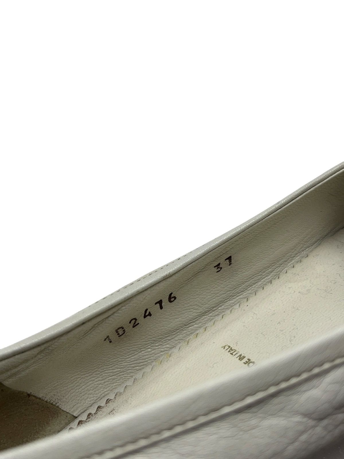 Prada × Vintage Vintage Prada Leather Loafers with Metal Chain Size US 7 / IT 37 - 8 Thumbnail