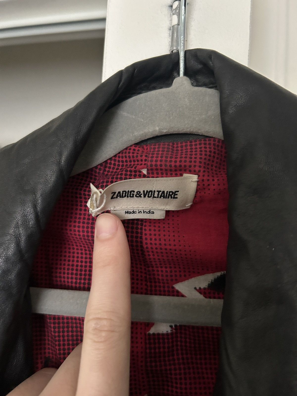 Zadig & Voltaire Zadig & Voltaire XS Black Lamb Leather Trench Coat Size XS / US 0-2 / IT 36-38 - 3 Thumbnail