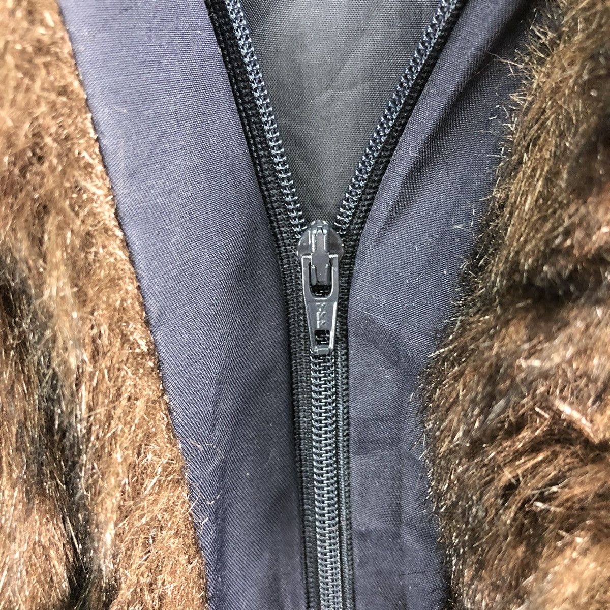 Japanese Brand Vintage Faux Fur Zipper Jacket Hoodie Size XXS / US 00 / IT 34 - 10 Thumbnail