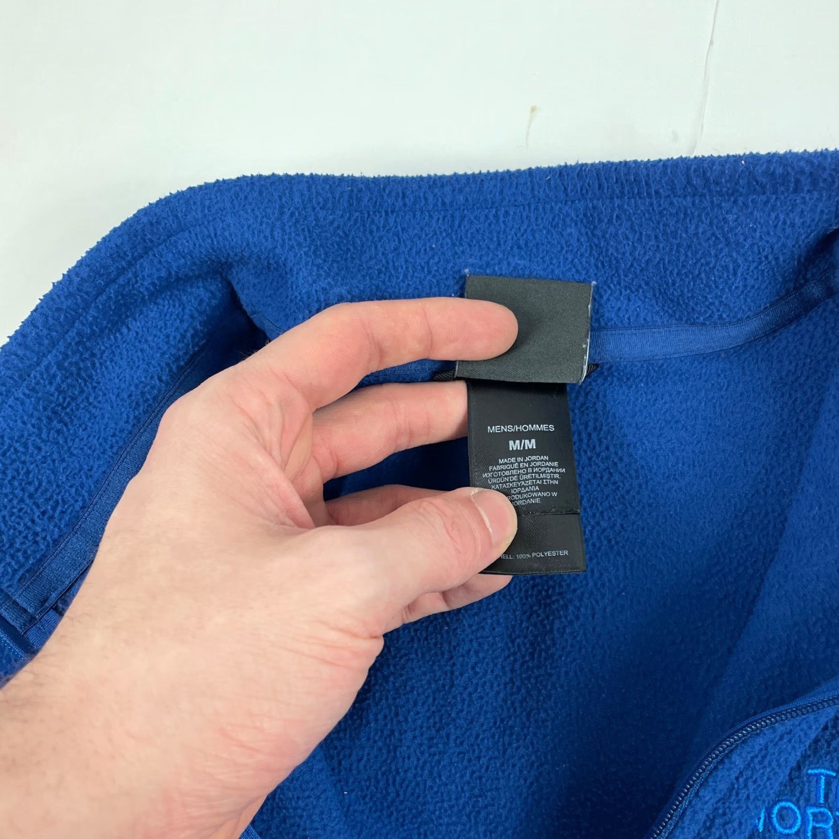The North Face The North Face Jacket Mens Medium Blue Fleece 1/4 Zip Pullover``` Size US M / EU 48-50 / 2 - 7 Thumbnail