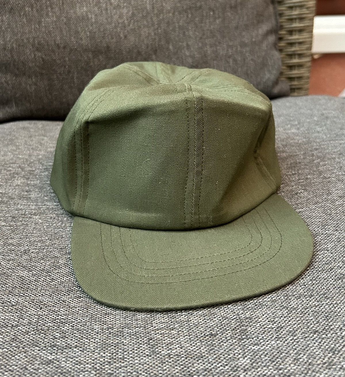 Other Vintage OG 507 US Army Olive Green Hot Weather Cap Sz 6 7/8 Size ONE SIZE - 1 Thumbnail