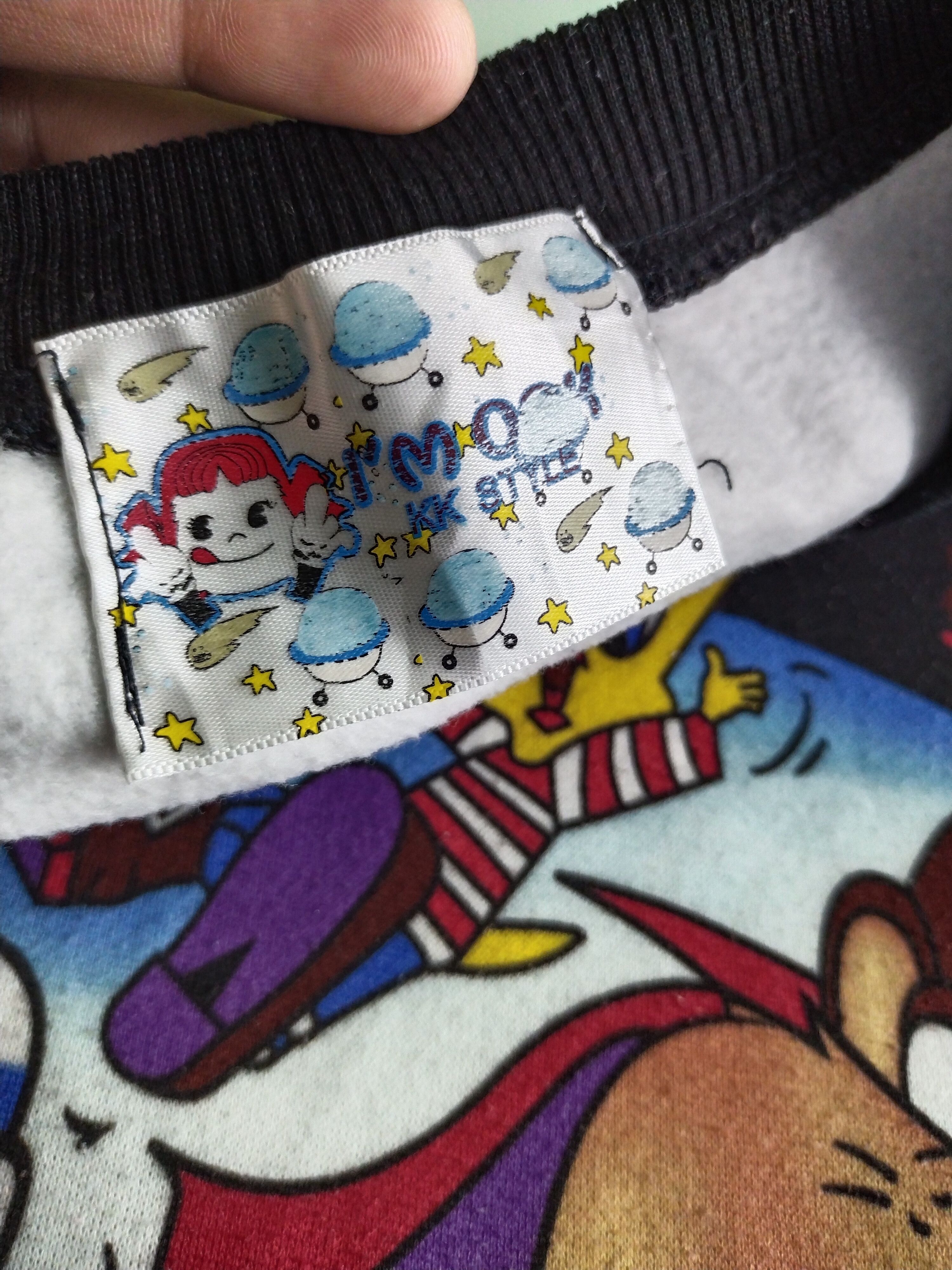 Cartoon Network Vintage Looney Tunes Tazmania Over Print Sweatshirt Size US M / EU 48-50 / 2 - 9 Thumbnail