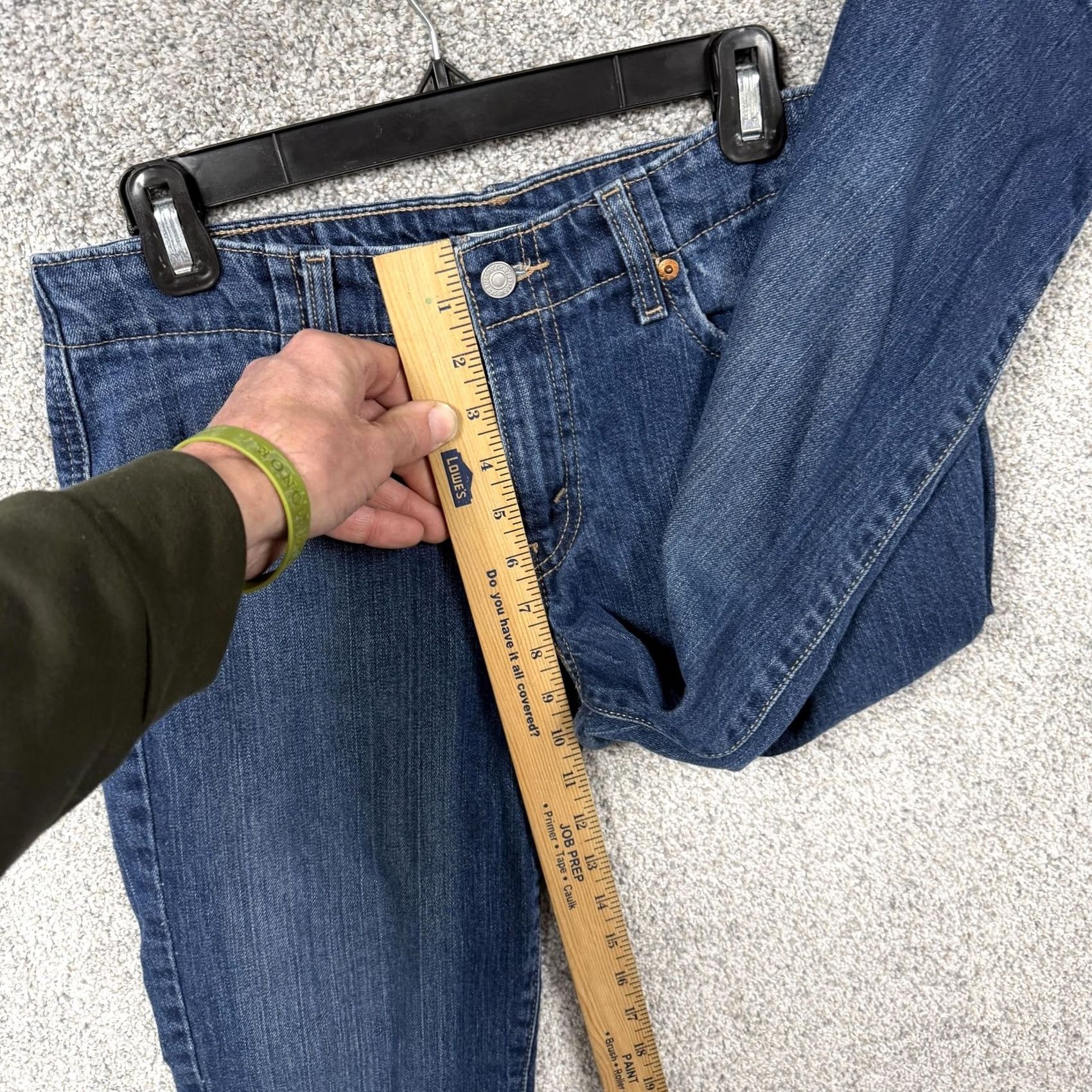 Levi's Levi's 515 Capri Jeans Women 8M 31x21 Medium Blue Denim 5-Pocket Stretch Capri Crop 515 Low Rise Quarter Buckle Hem Vintage No Size 30" / US 8 / IT 44 - 5 Thumbnail