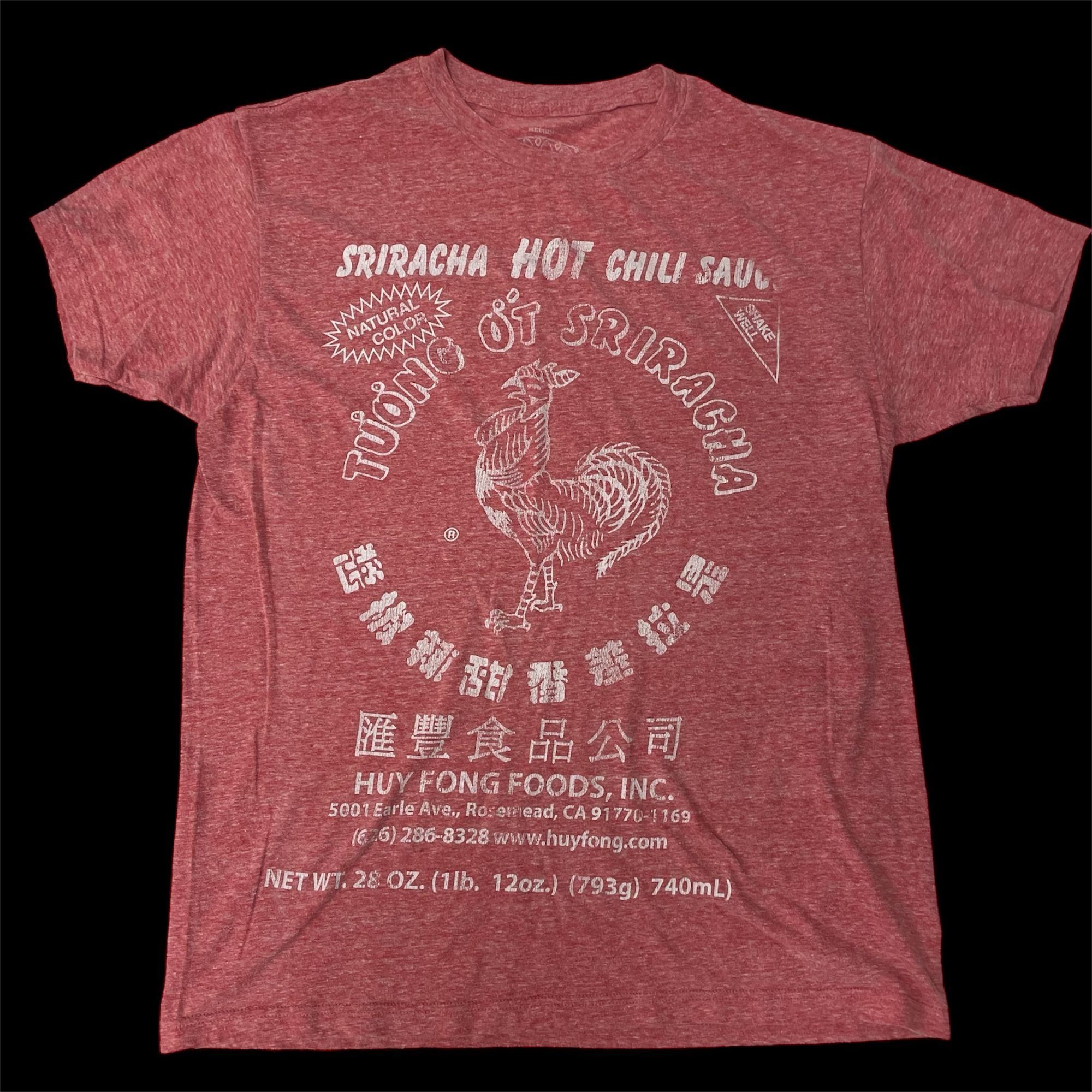 Other Vtg Heather Red HOT Sriracha Chili Sauce ULTRA SOFT T Shirt Size US M / EU 48-50 / 2 - 2 Thumbnail