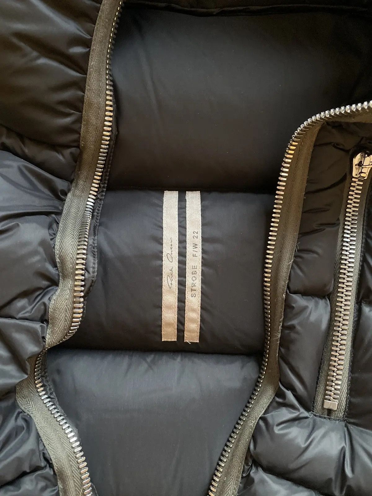 Rick Owens Rick Owens Gimp puffer vest Size US L / EU 52-54 / 3 - 4 Thumbnail