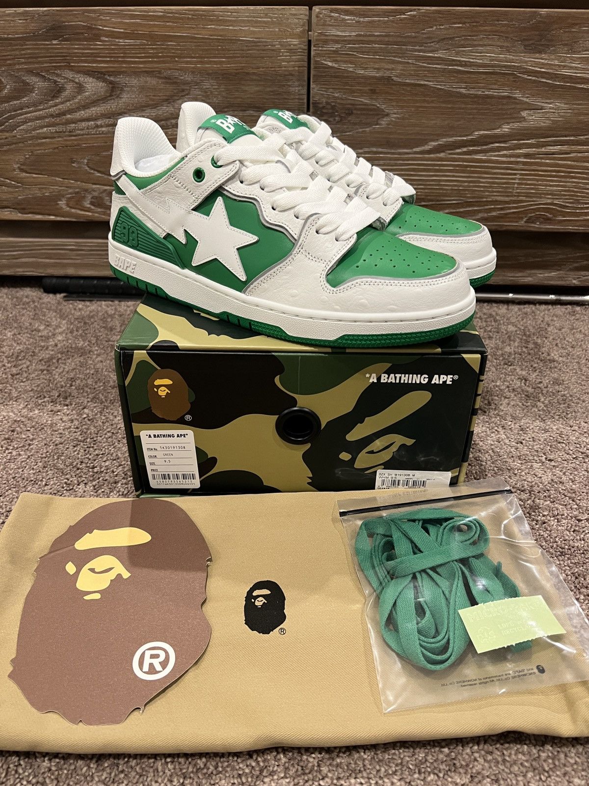Bape SK8 STA #1 Size US 9.5 / EU 42-43 - 1 Thumbnail