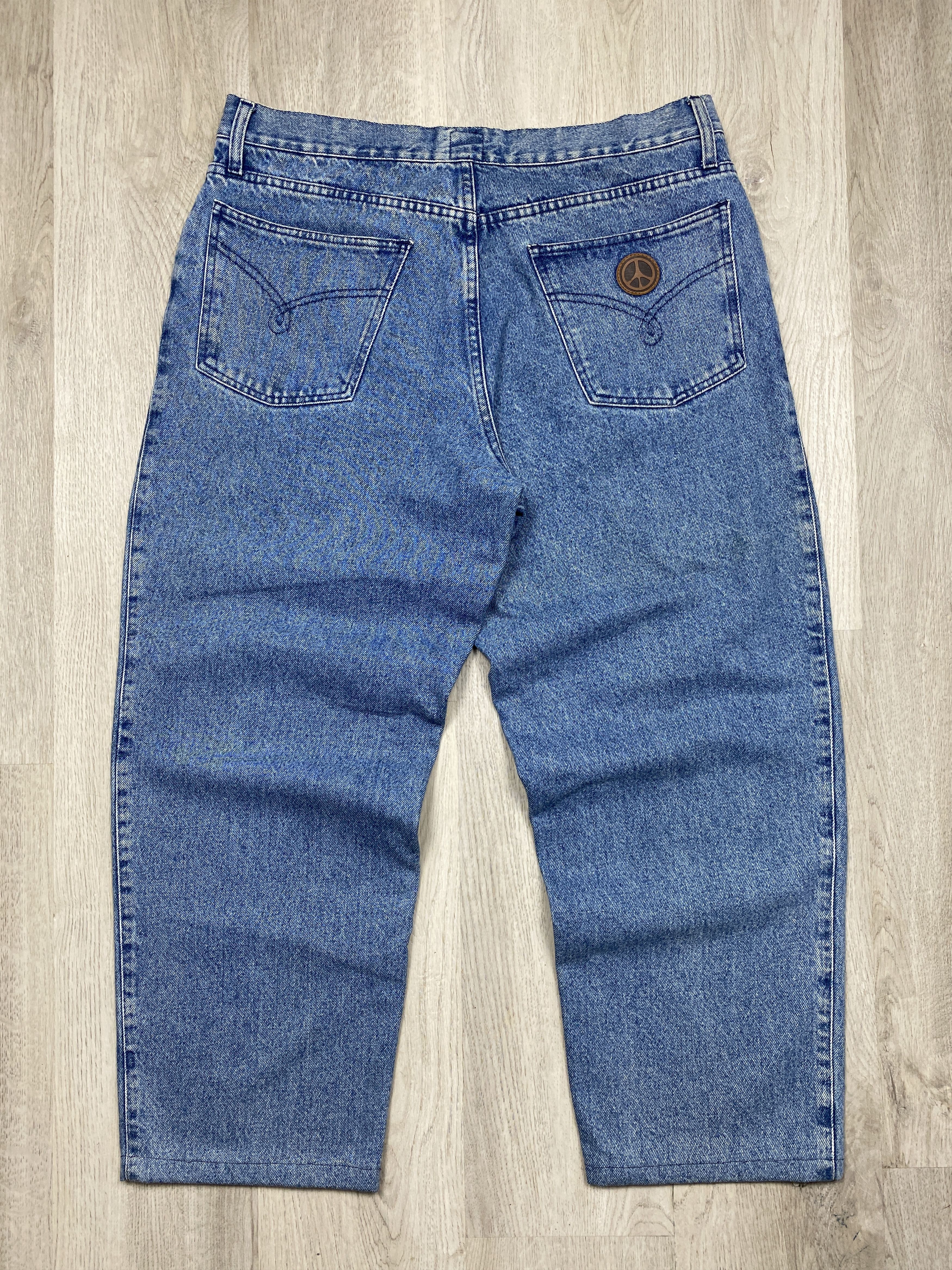 Moschino Moschino 90s Vintage Mens Baggy Denim Pants Jeans Size US 40 / EU 56 - 1 Thumbnail