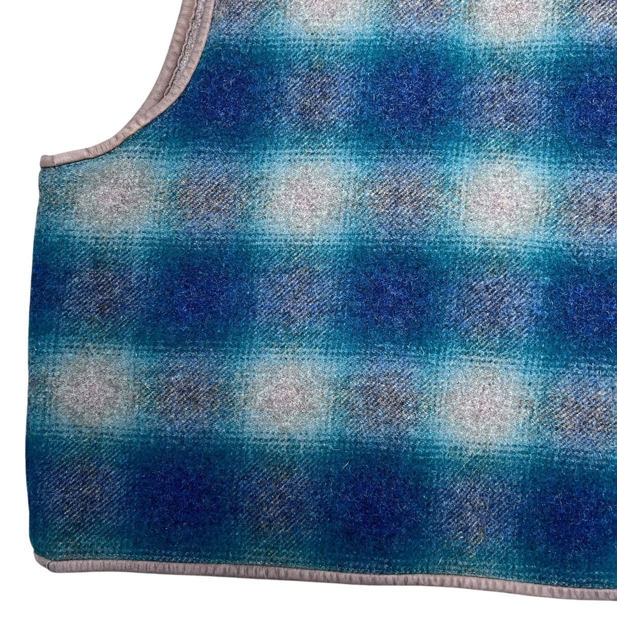 L.L. Bean × Vintage 80s L.L. Bean Green Brown Plaid Wool Reversible Hunting Vest Size XL / US 12-14 / IT 48-50 - 11 Thumbnail