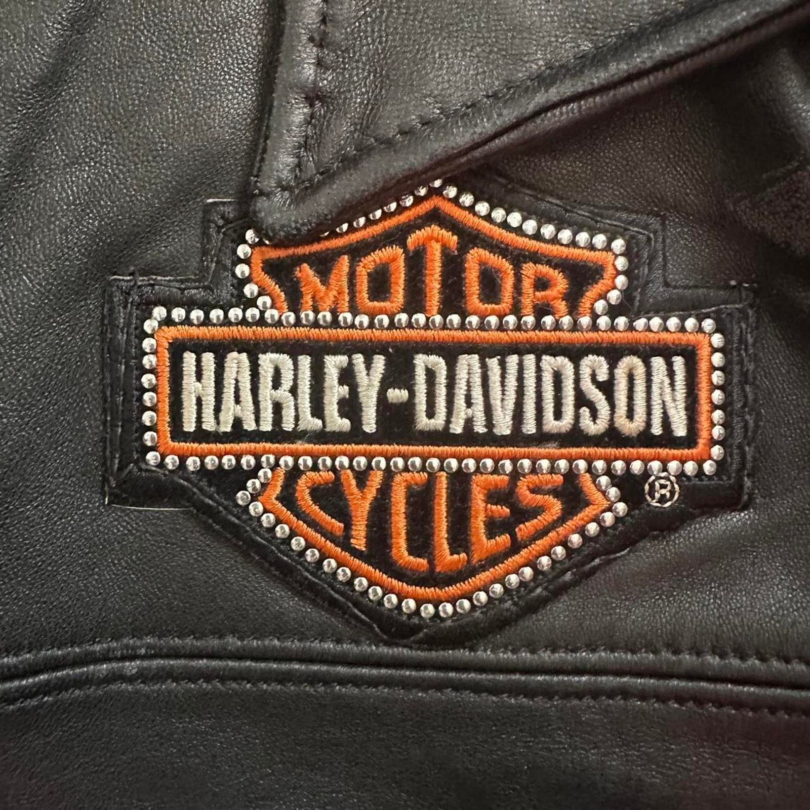 Harley Davidson × Planet Hollywood × Vintage Planet Hollywood Harley Davidson Leather Coat Myrtle Beach M Size M / US 6-8 / IT 42-44 - 2 Thumbnail
