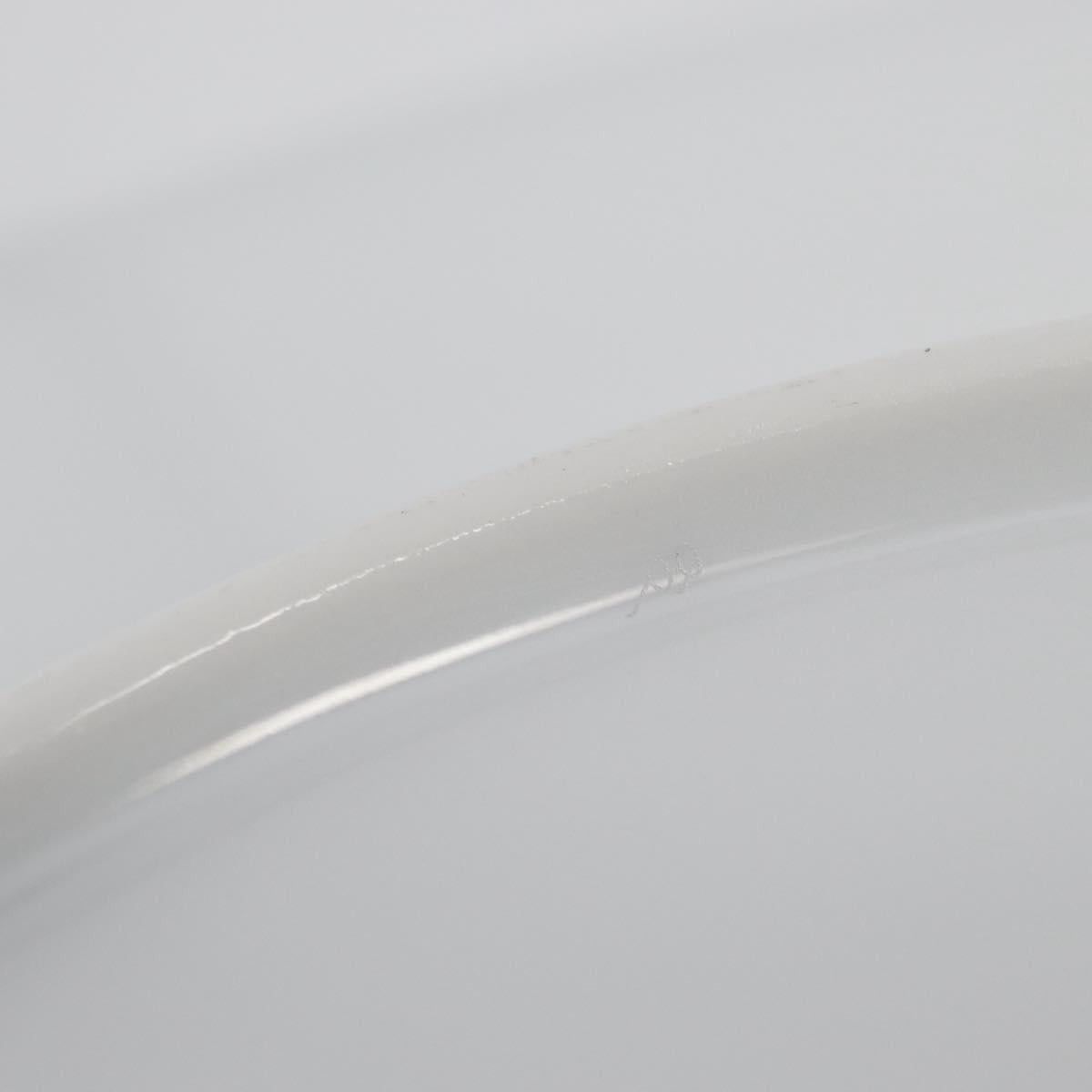 Hermes Hermes H Deco Plate Pottery White Black Size ONE SIZE - 7 Thumbnail