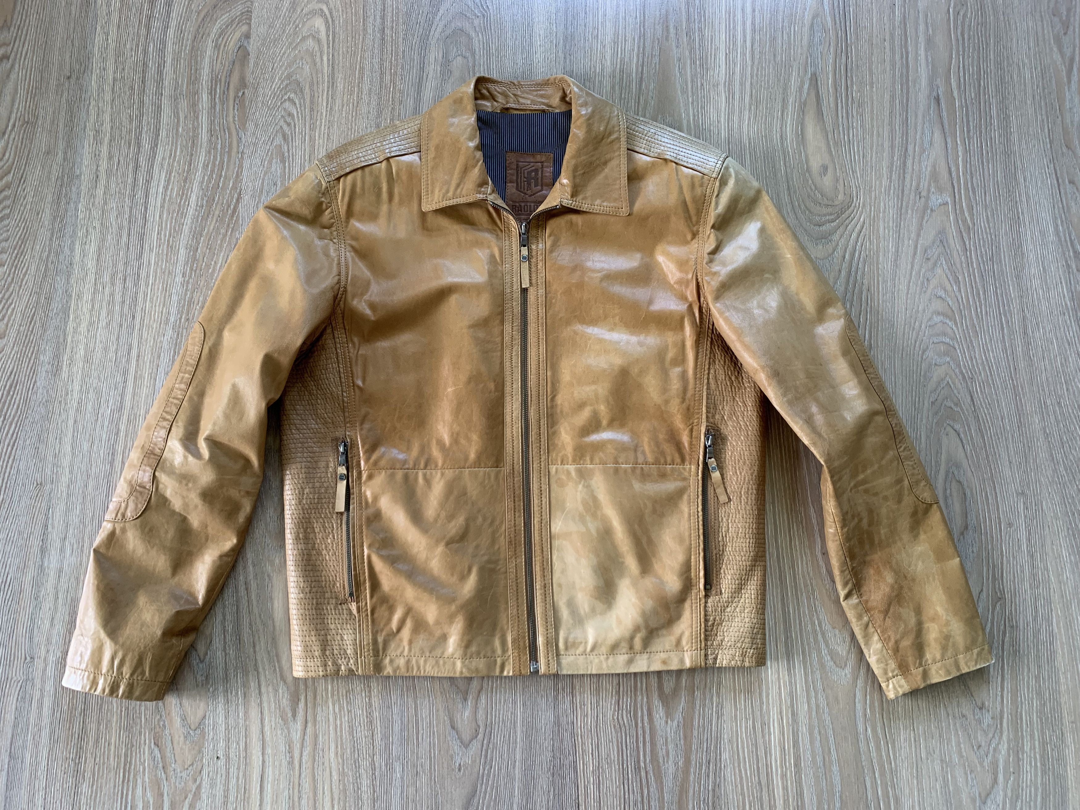 Vintage Vintage Radloff Leather Jacket Size US M / EU 48-50 / 2 - 2 Thumbnail