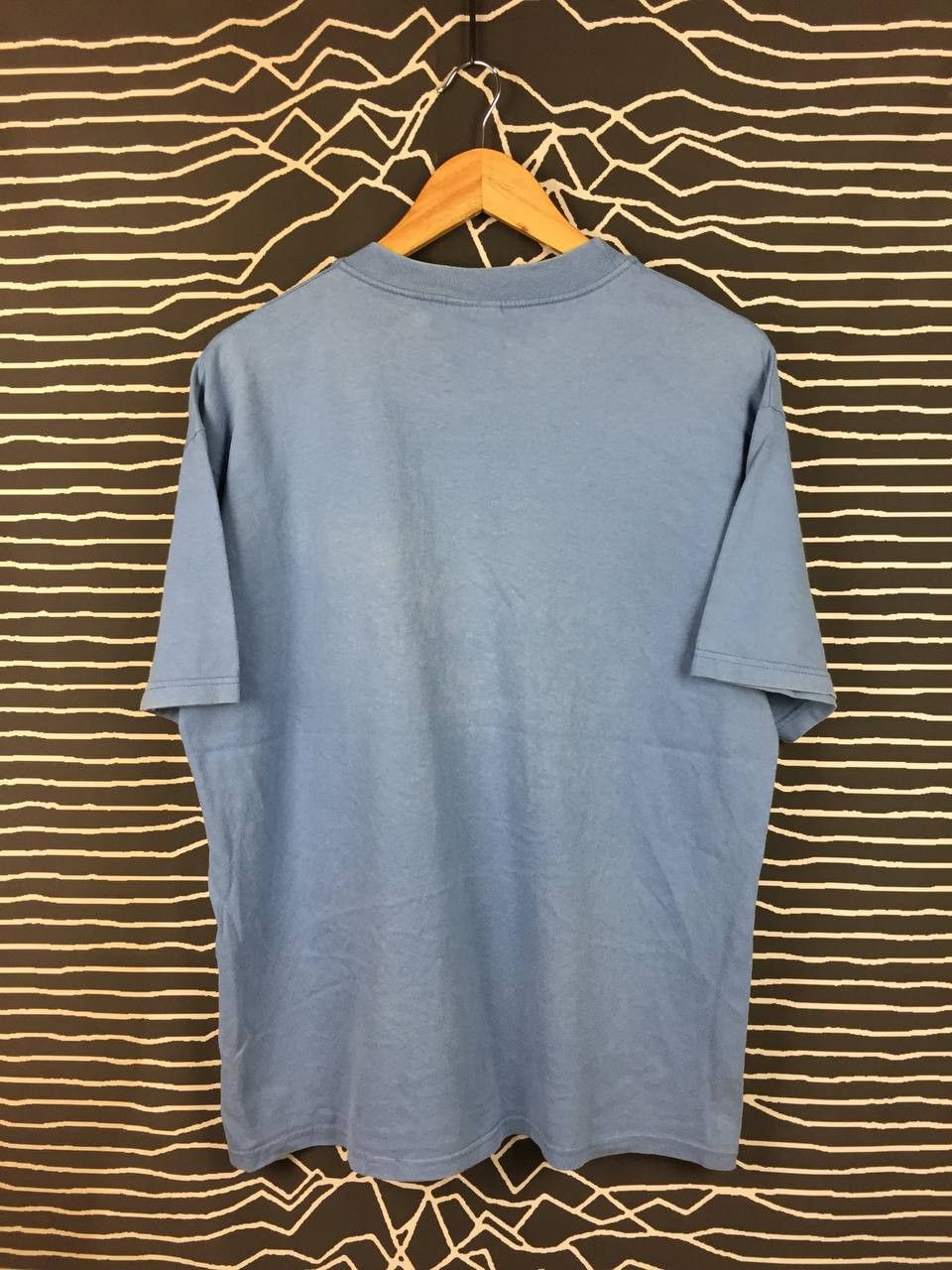 Vintage Vtg 90s Hanes Beefy-T America Embroidered Logo Tee Size US L / EU 52-54 / 3 - 7 Thumbnail